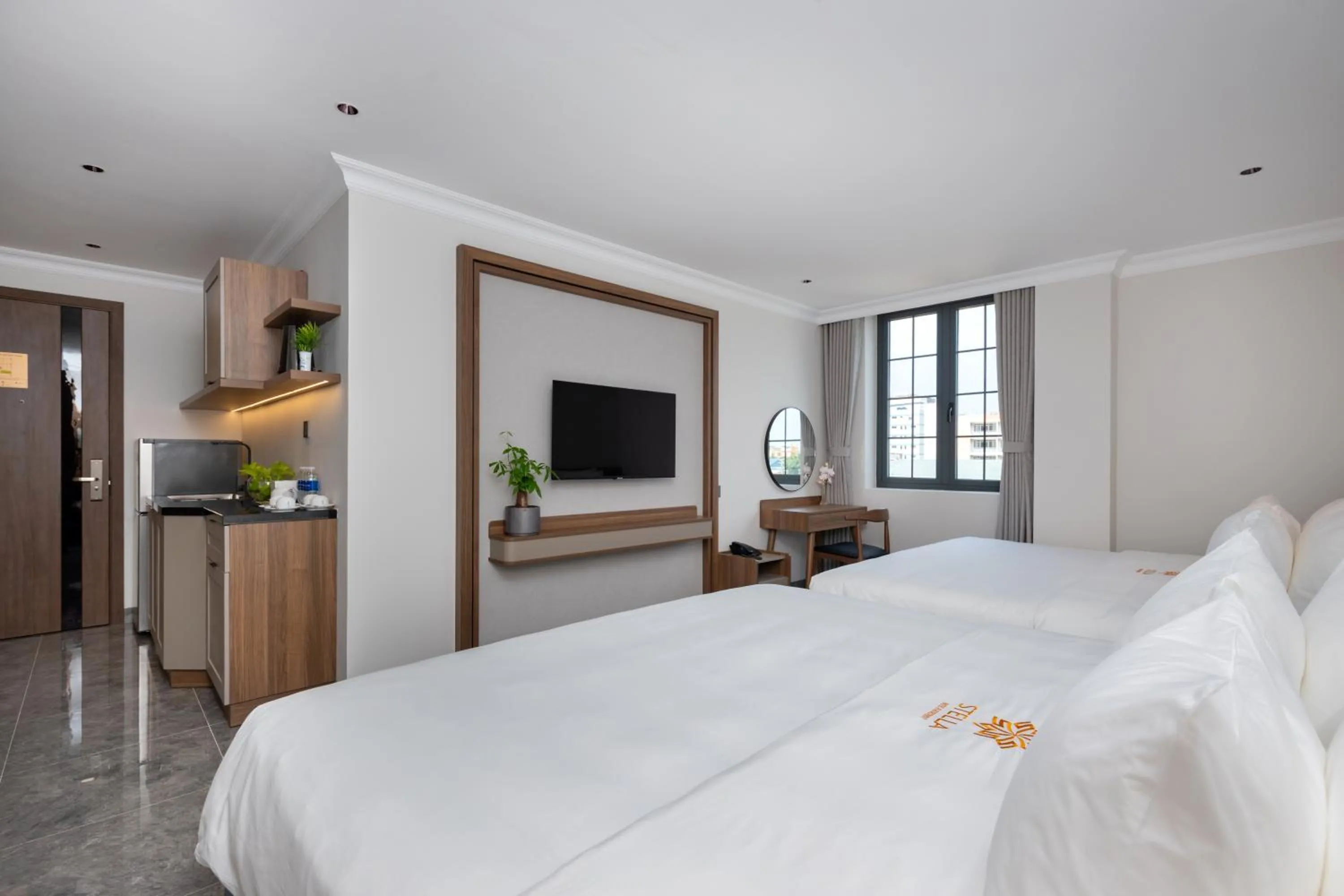 Photo of the whole room, Bed in STELLA Hotel & Apartment