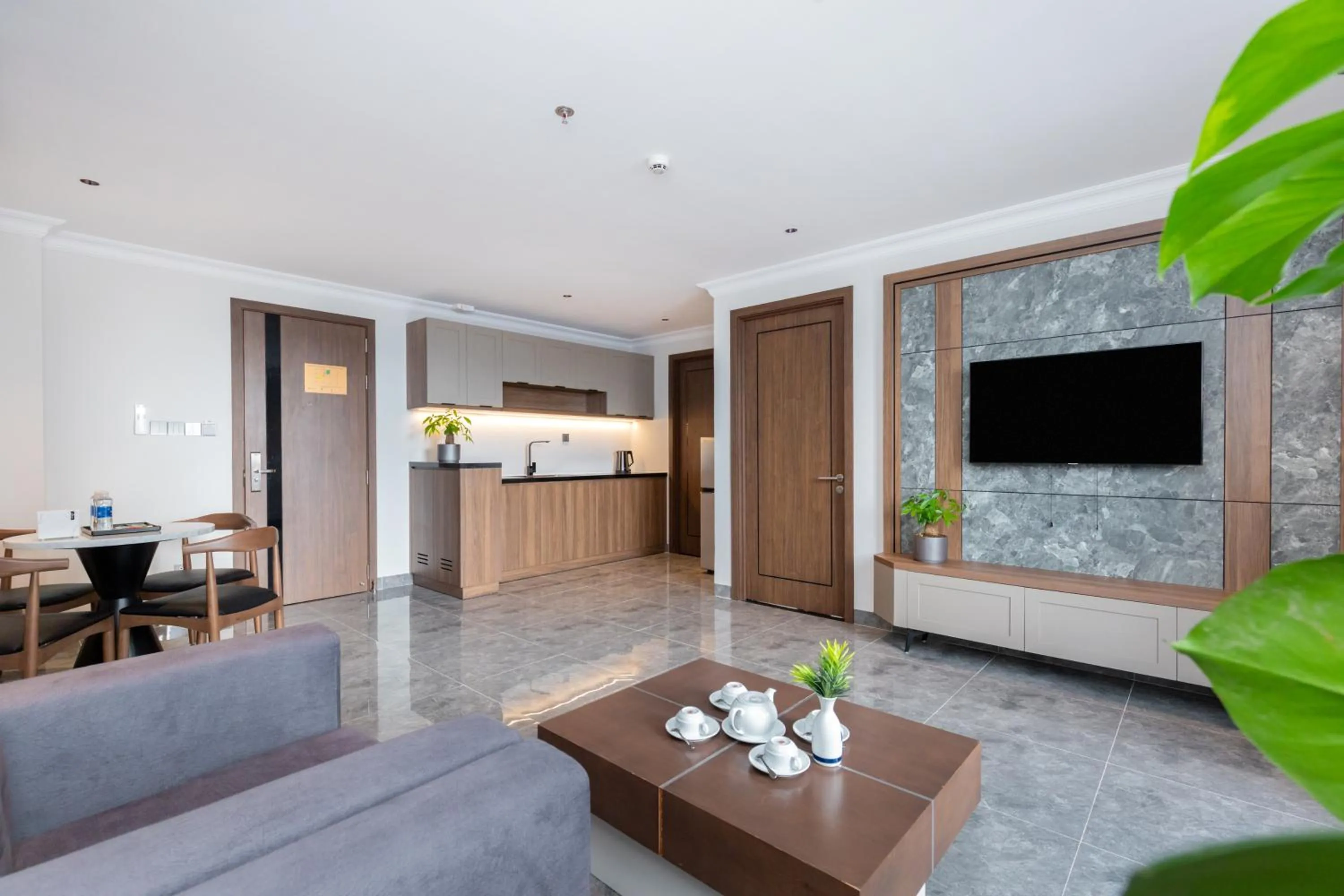 Seating area in STELLA Hotel & Apartment