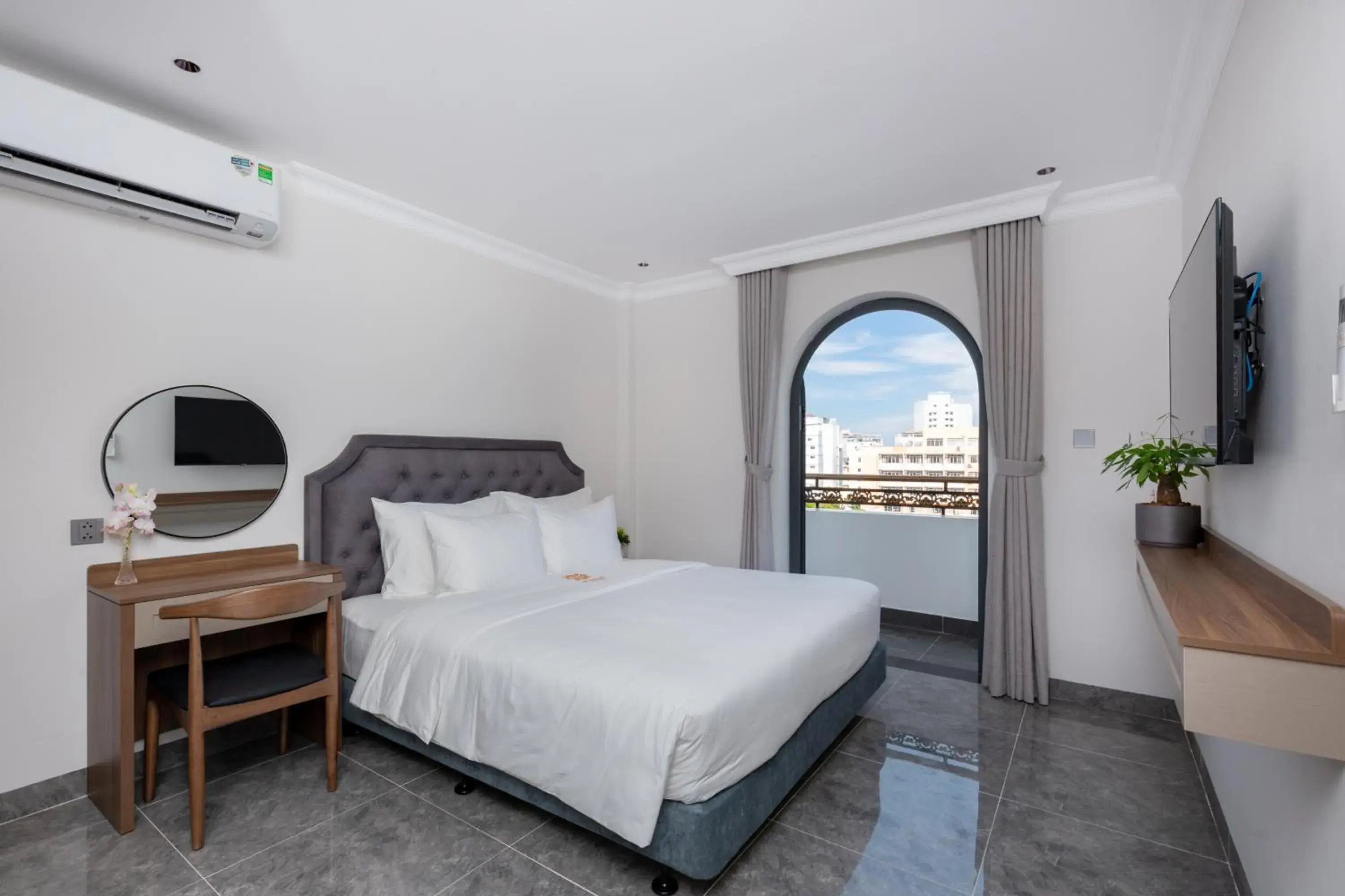 View (from property/room), Bed in STELLA Hotel & Apartment View (from property/room), Bed in STELLA Hotel & Apartment