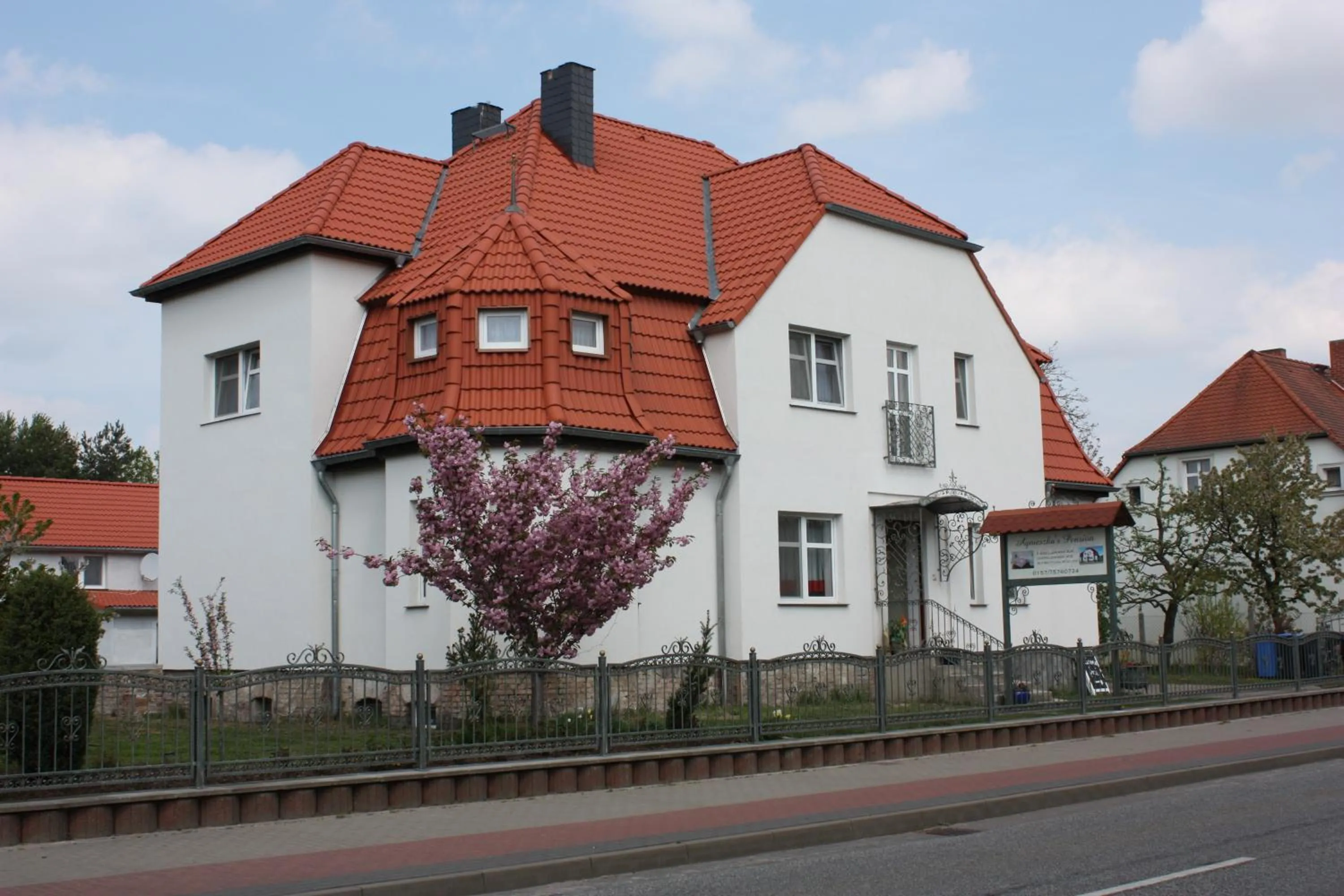 Facade/entrance in Agnieszkas Pension