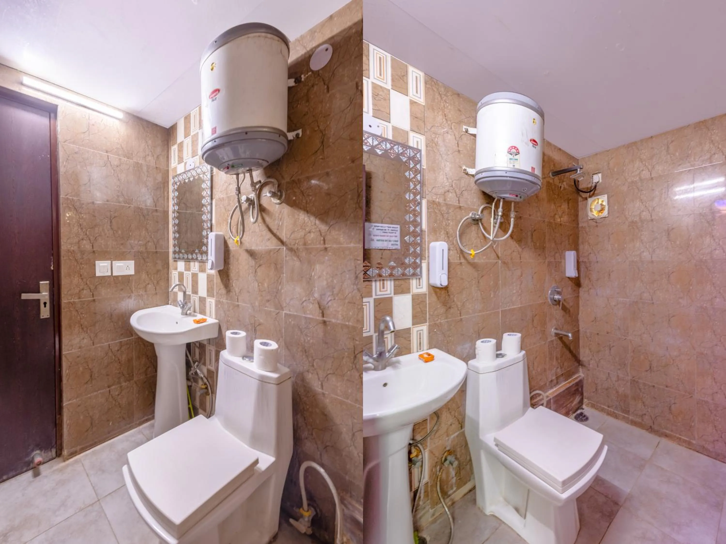 Bathroom in Hotel Ashiyana Elite I Near Dlf Golf Course Road I Gurgaon