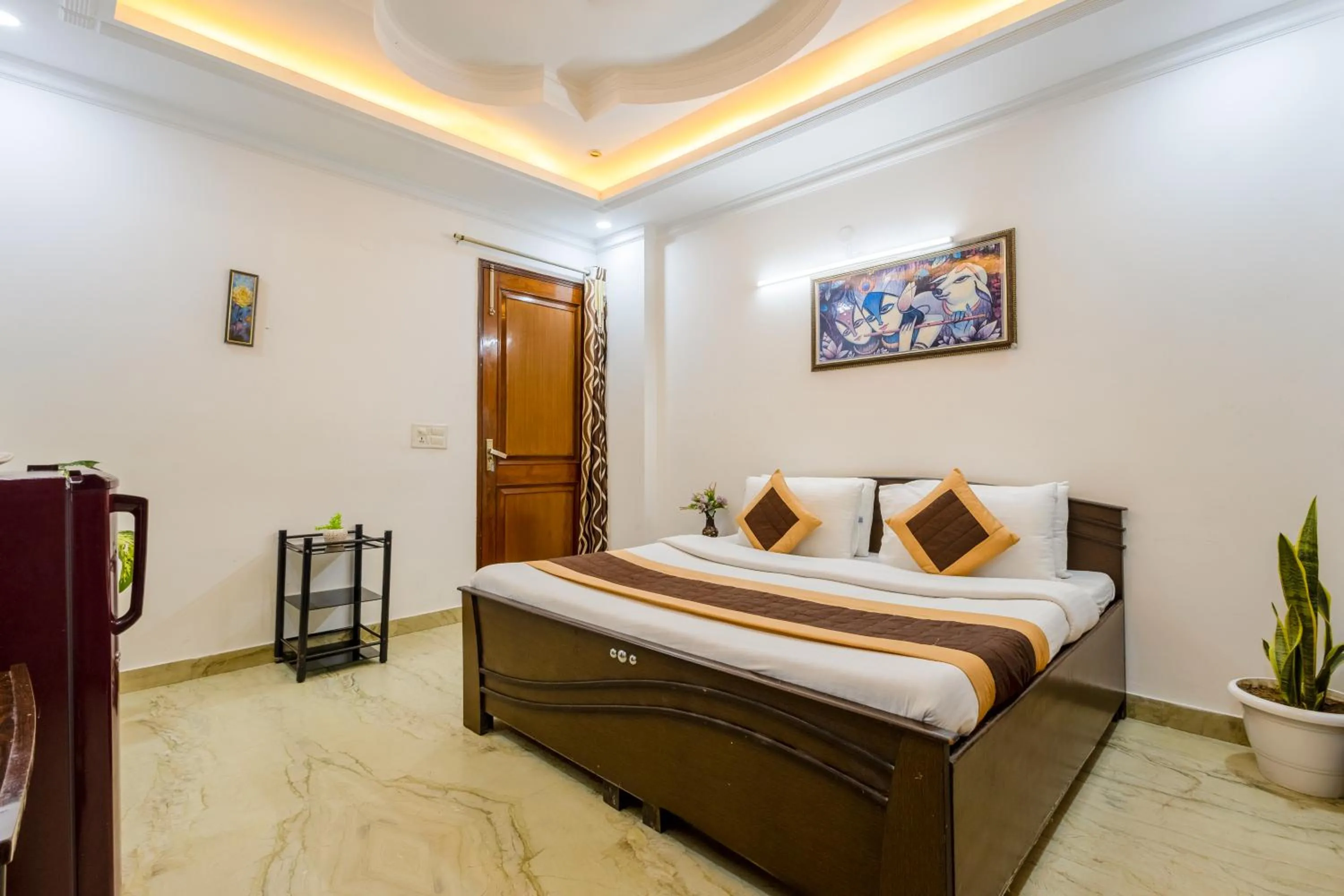 Bedroom, Bed in Hotel Ashiyana Elite I Near Dlf Golf Course Road I Gurgaon