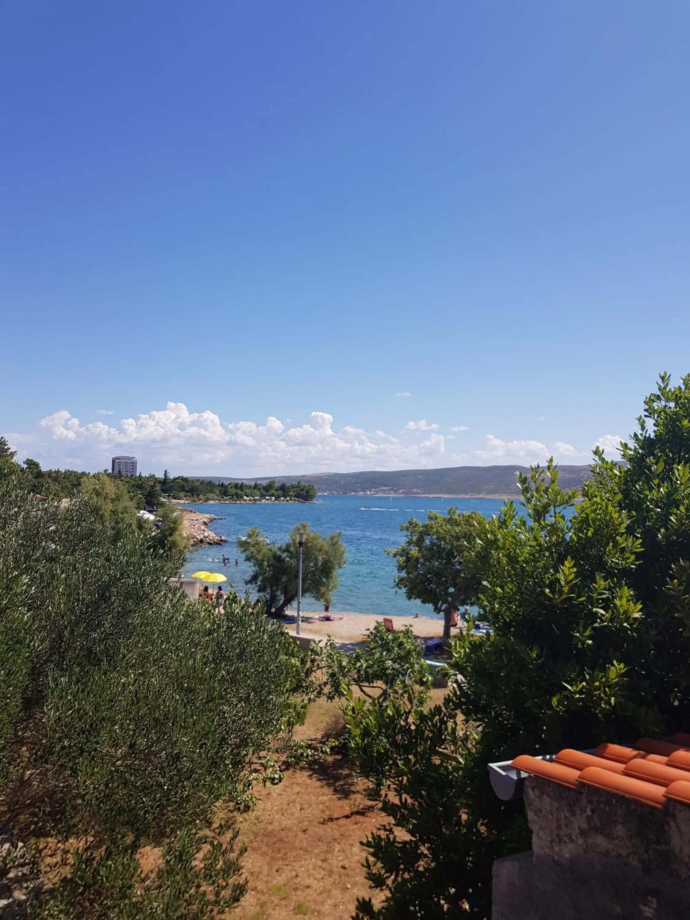 Sea view in Bed and Breakfast MIRAMAR