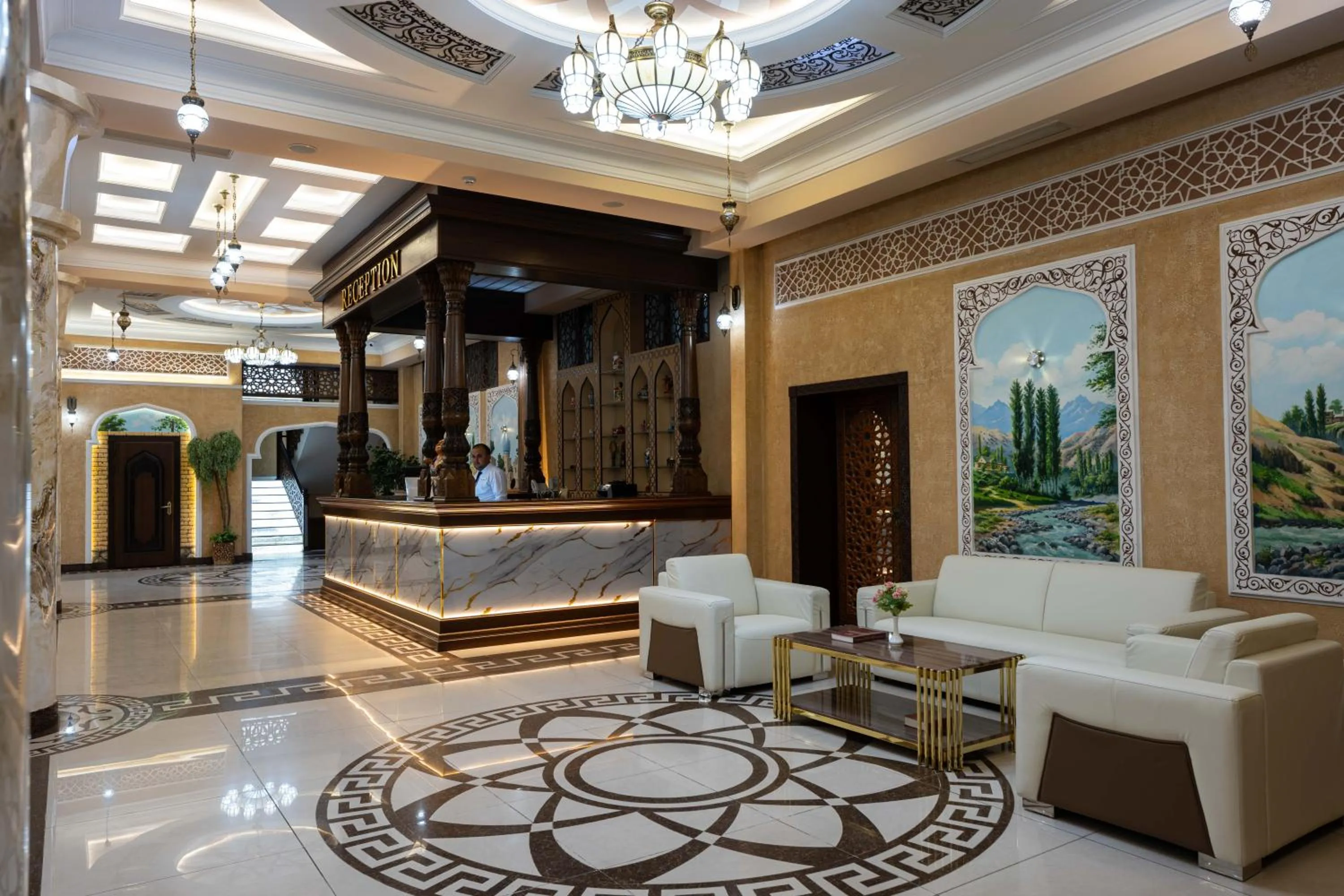 Lobby or reception in Kiropol Hotel & Restaurant
