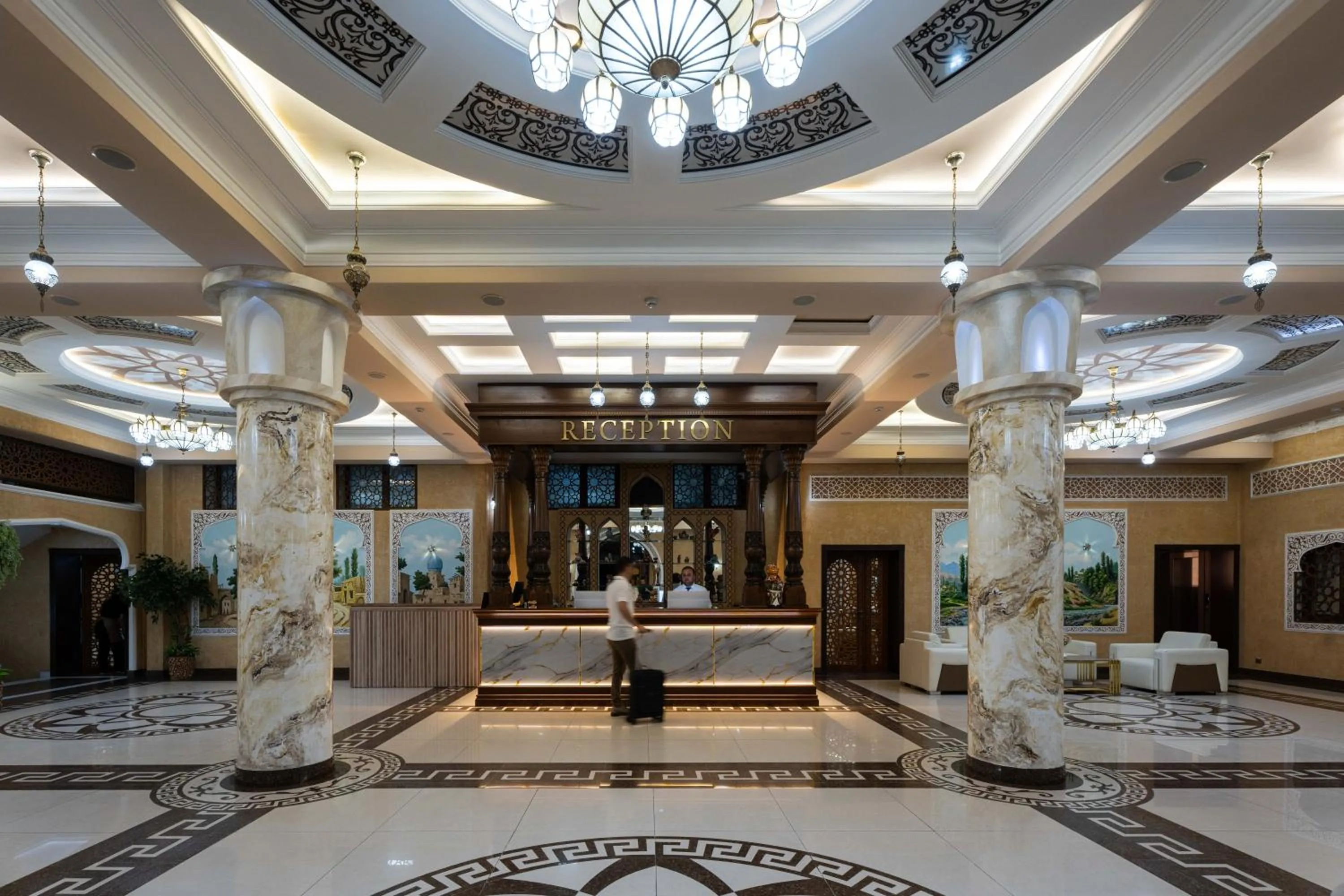 Lobby or reception in Kiropol Hotel & Restaurant