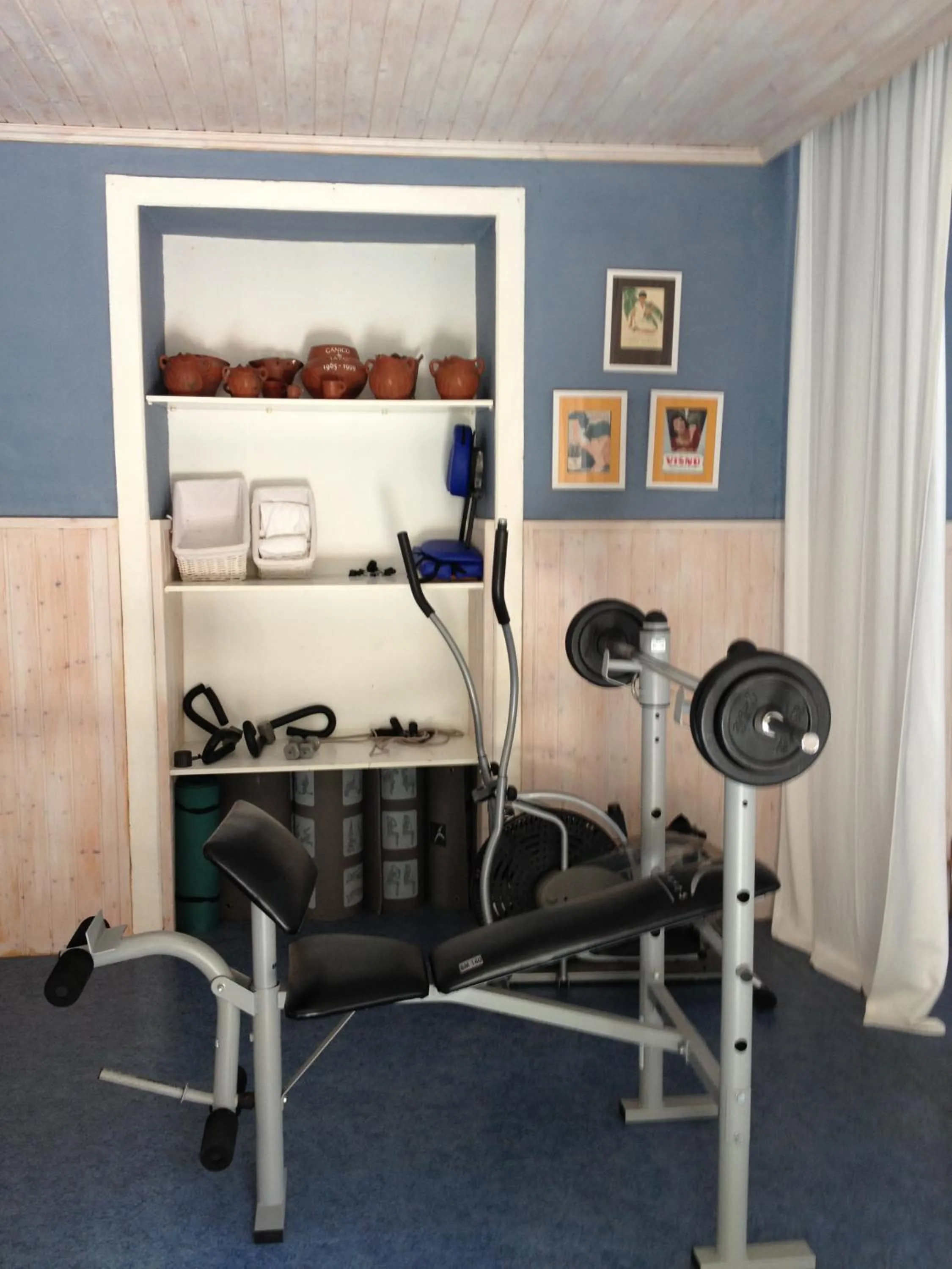 Fitness centre/facilities in Hotel Rural Las Longueras