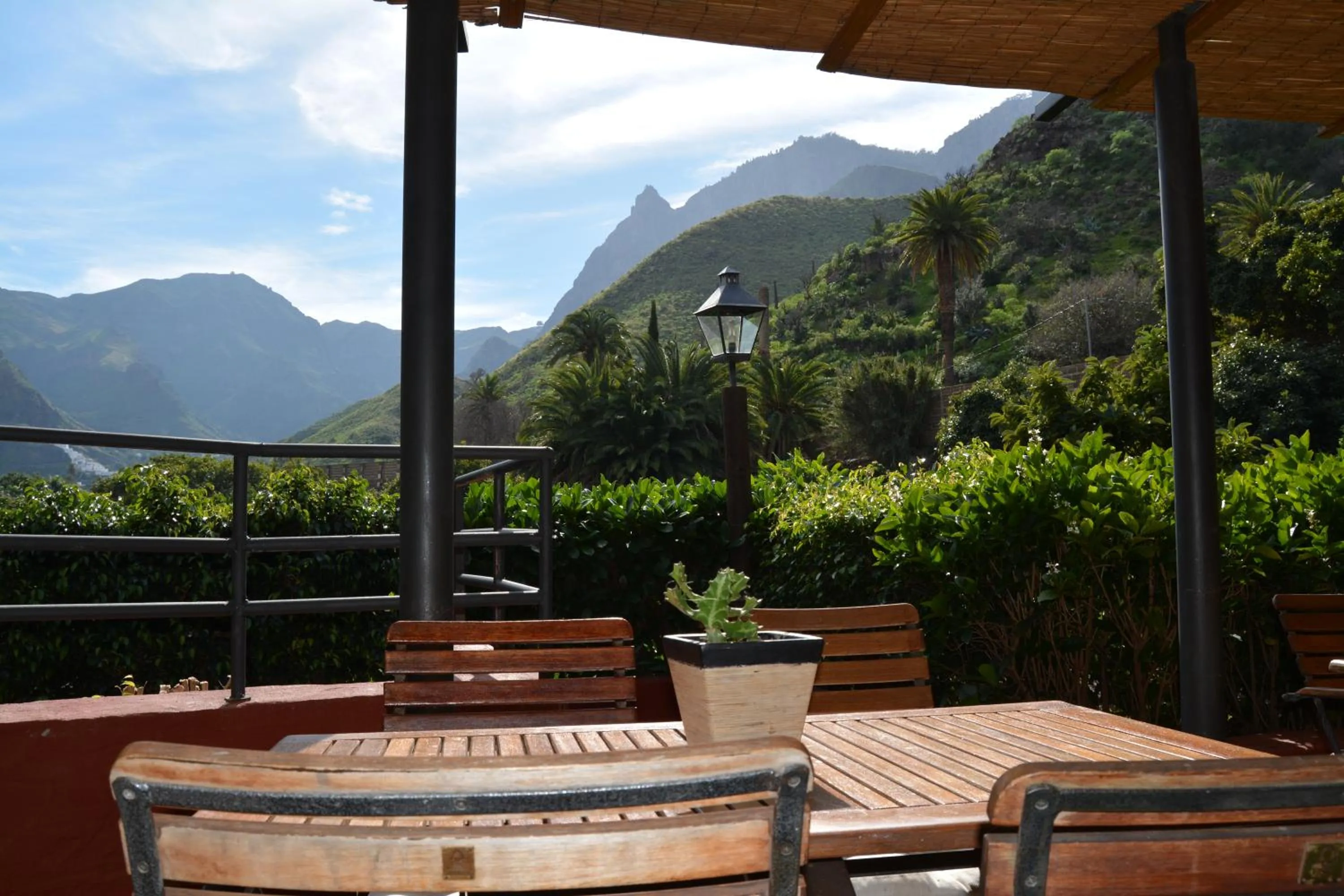 Patio in Hotel Rural Las Longueras