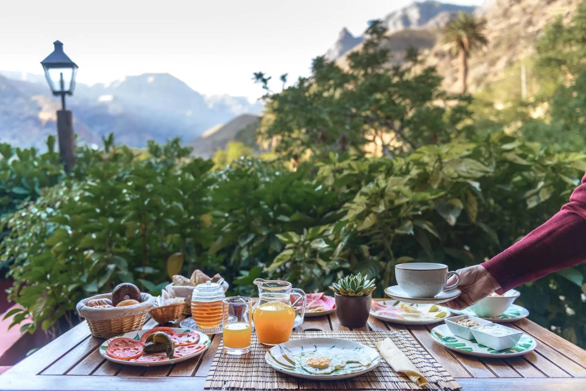 Breakfast in Hotel Rural Las Longueras