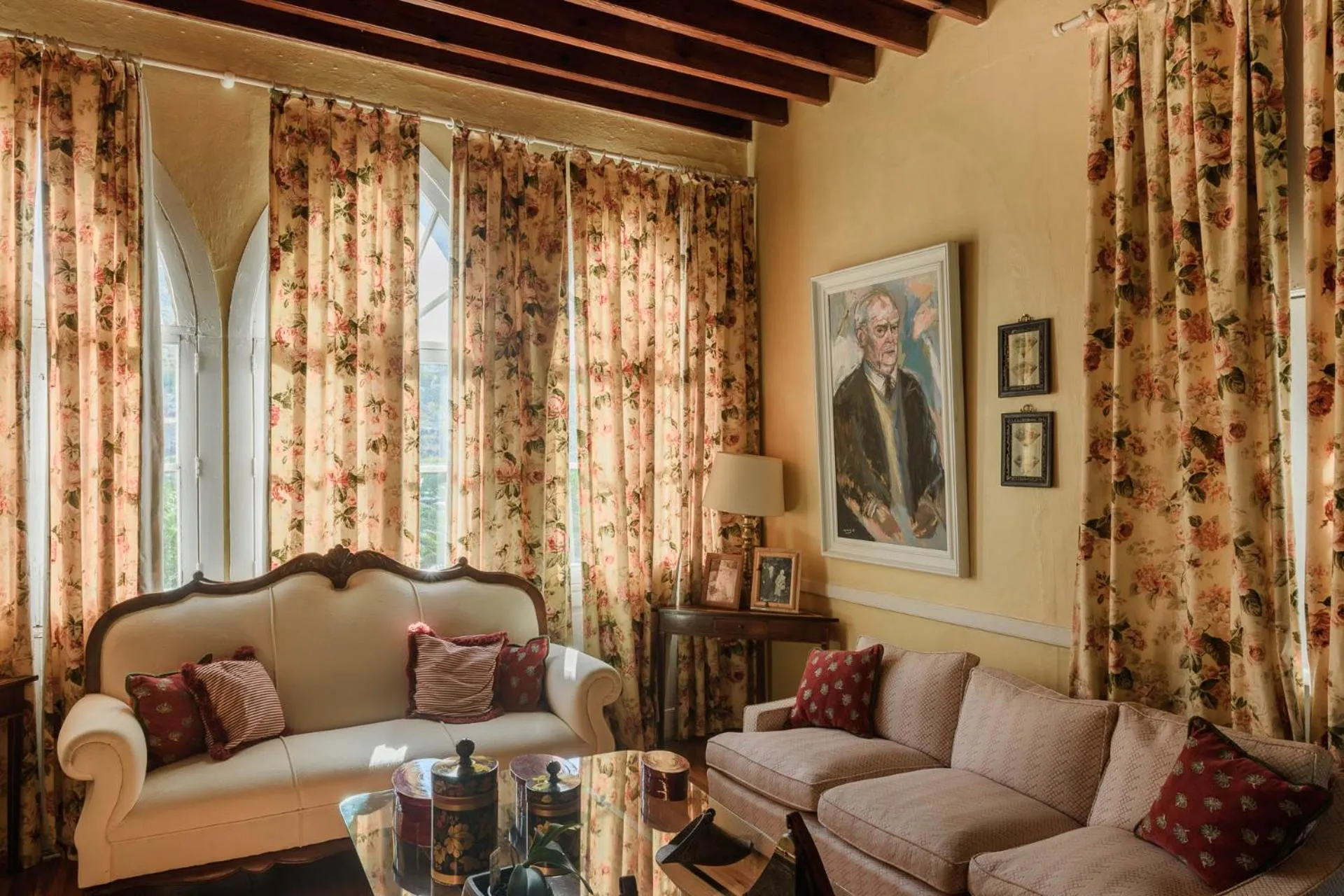 Living room in Hotel Rural Las Longueras