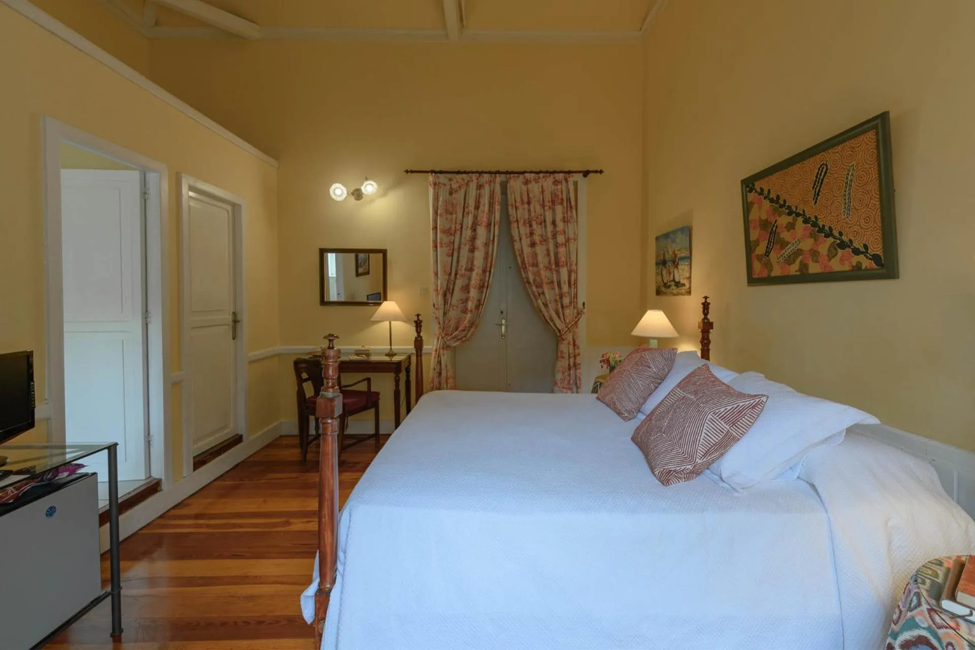 Bed in Hotel Rural Las Longueras