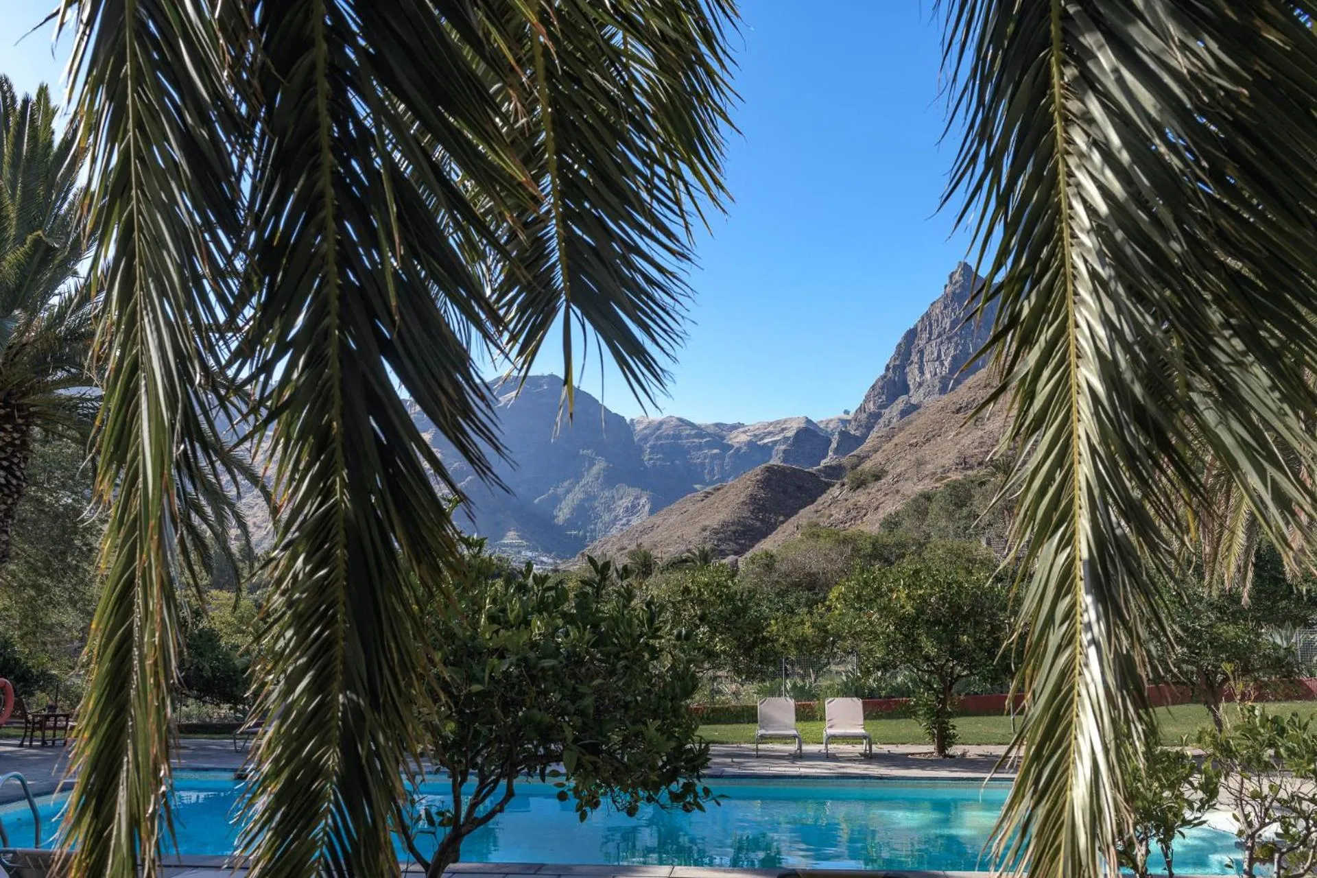 Mountain view in Hotel Rural Las Longueras