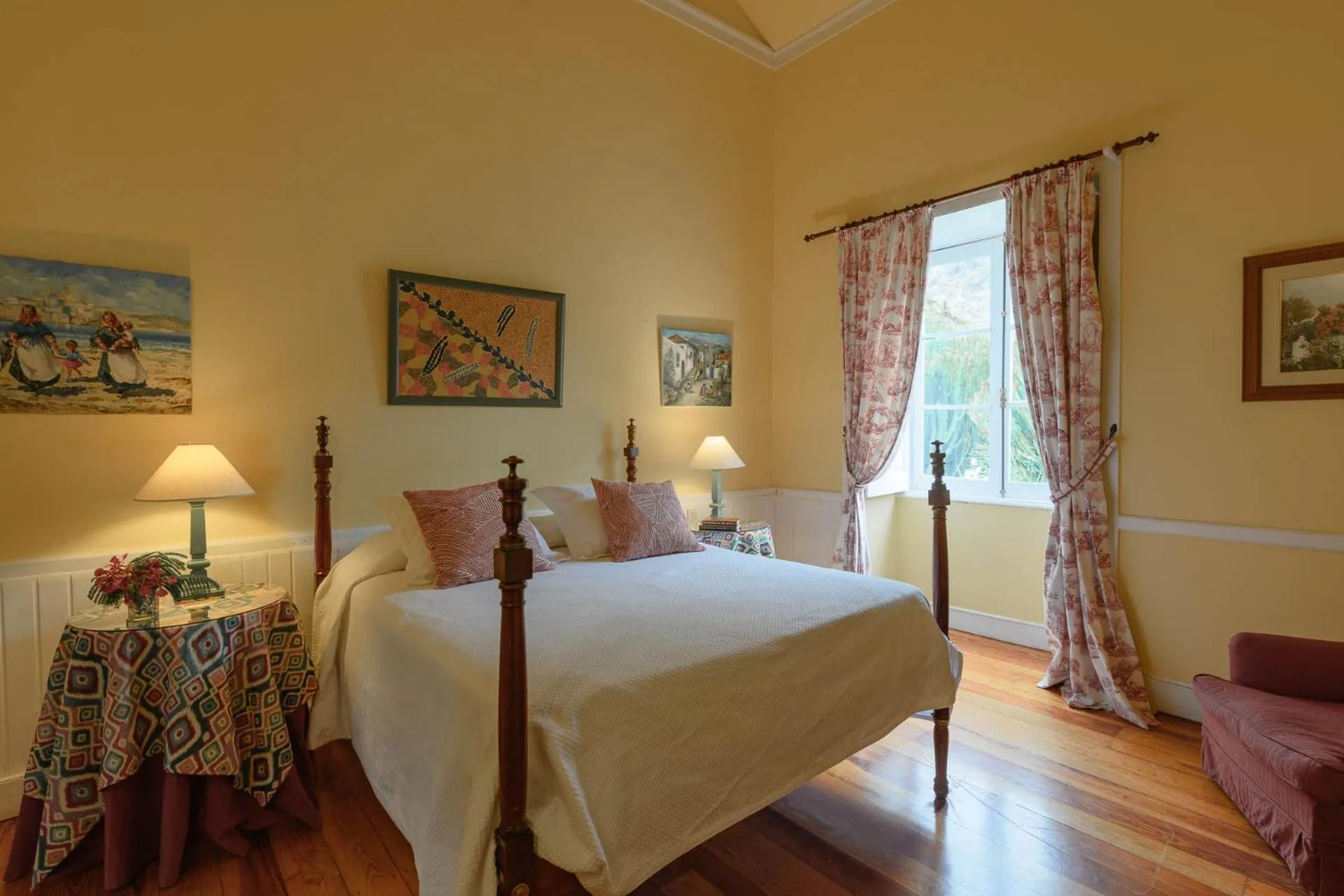 Bed in Hotel Rural Las Longueras