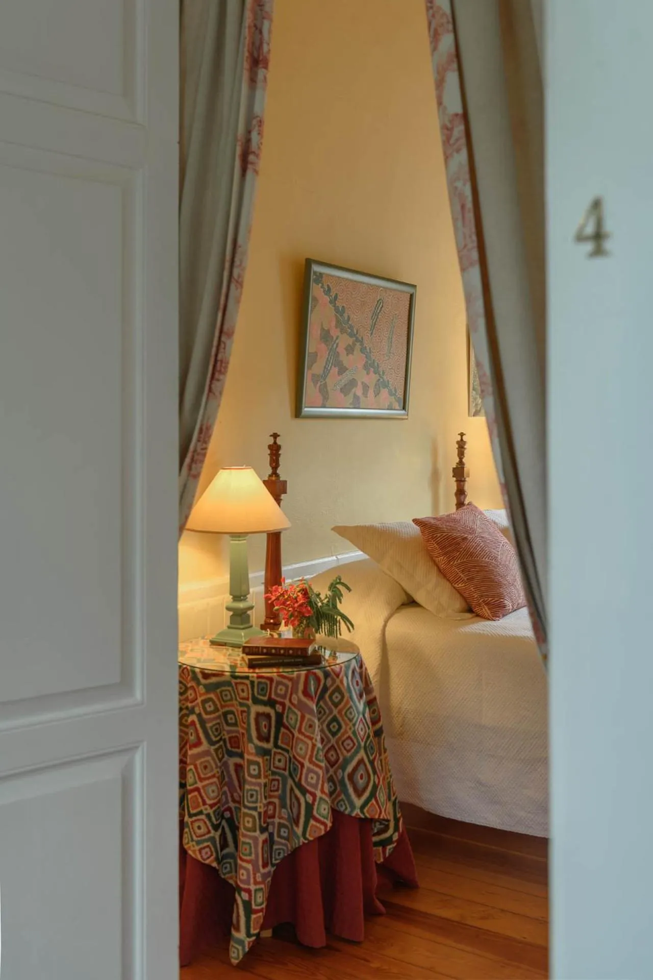Bed in Hotel Rural Las Longueras