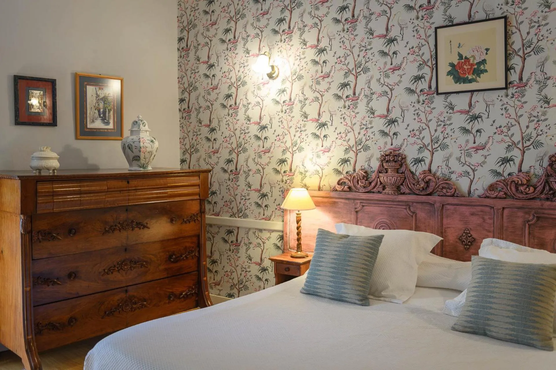 Bed in Hotel Rural Las Longueras