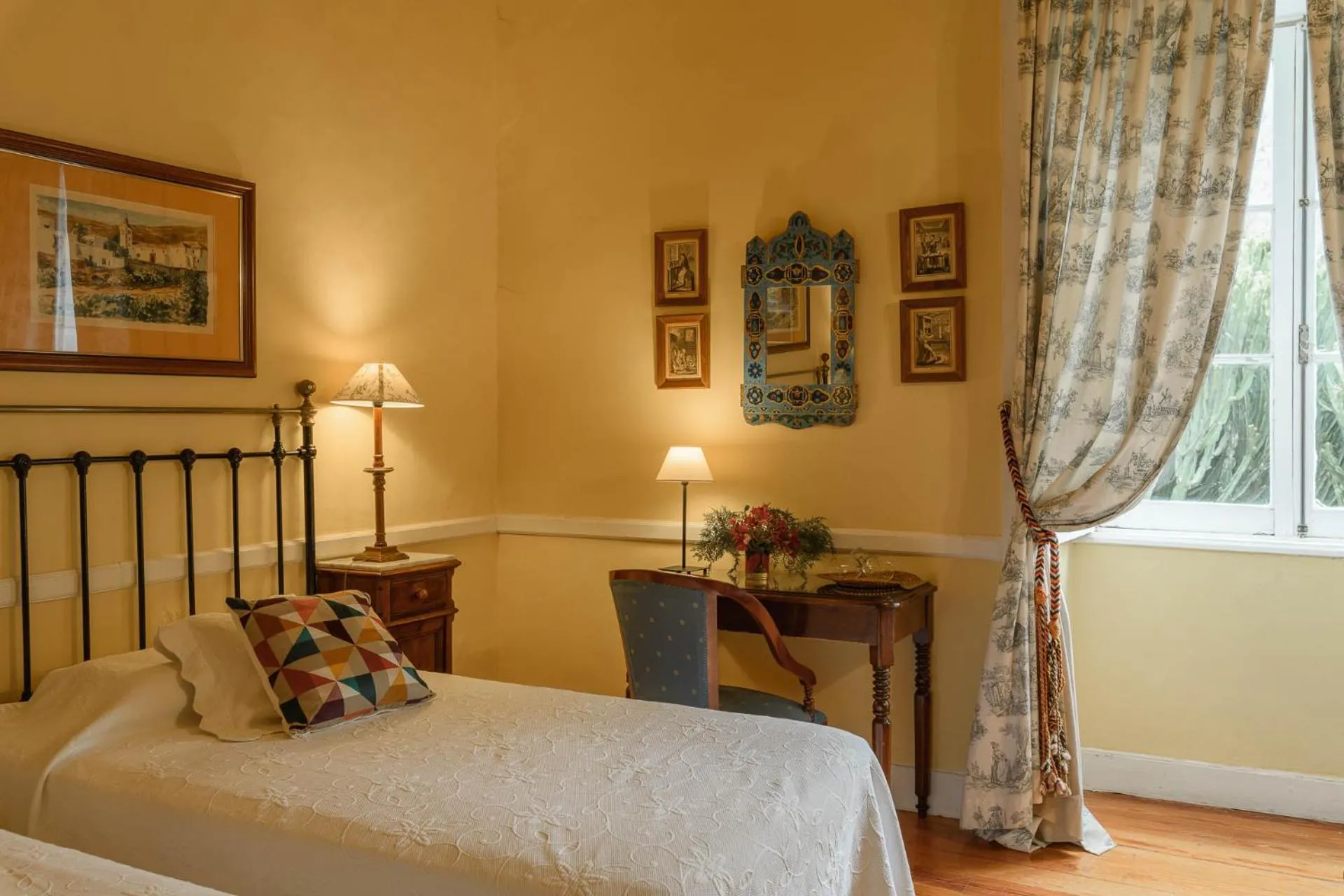 Bed in Hotel Rural Las Longueras
