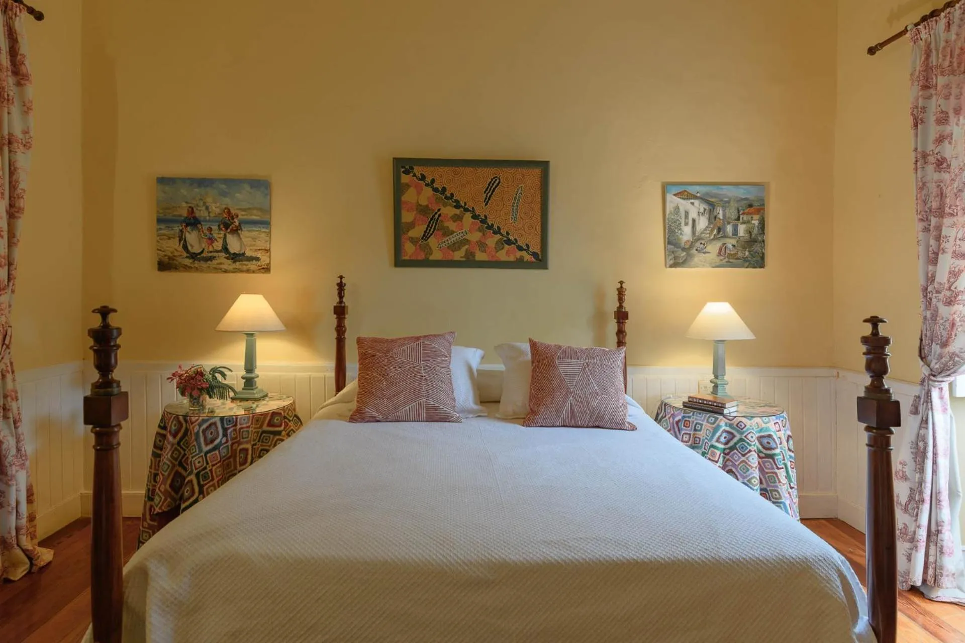 Bed in Hotel Rural Las Longueras