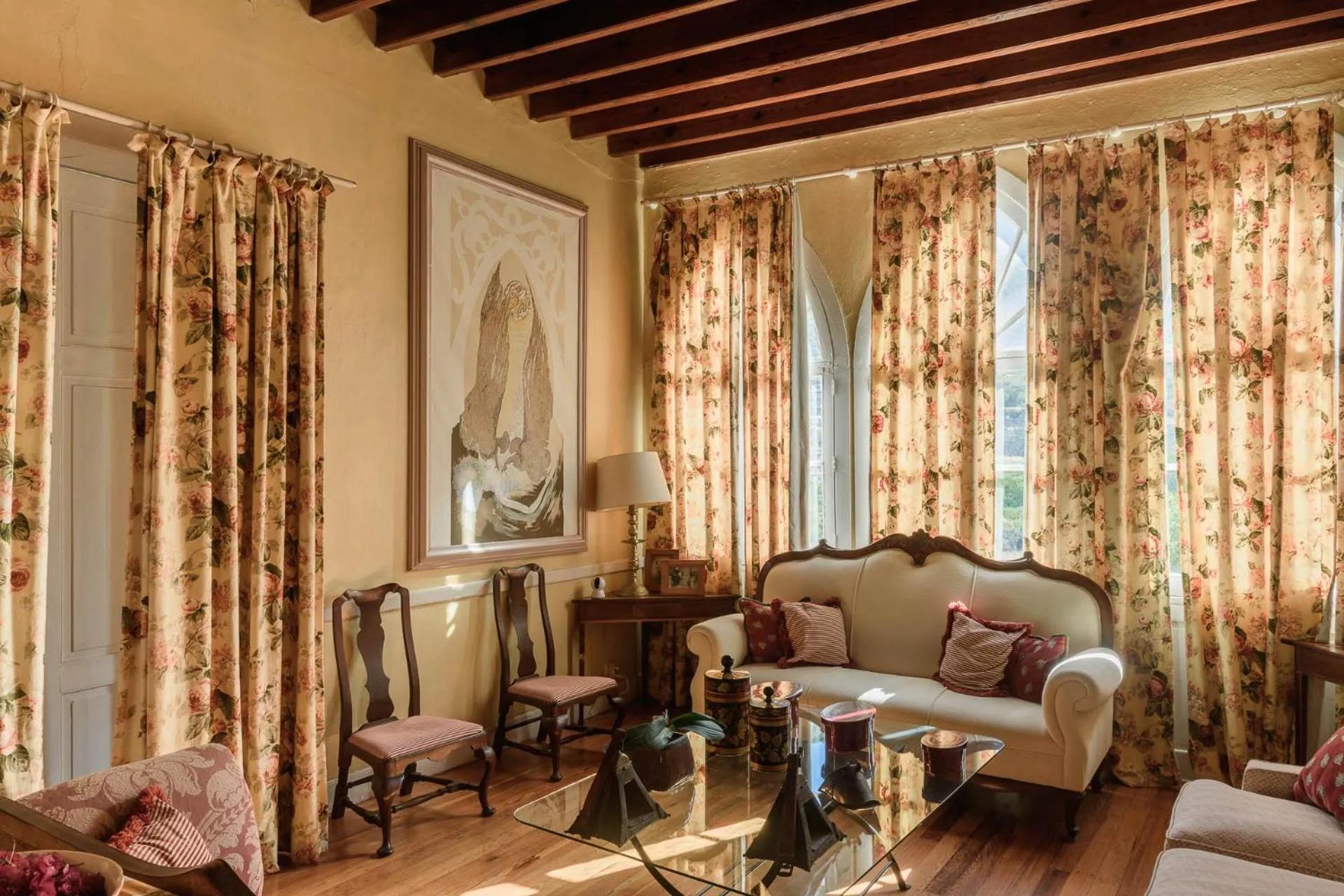 Living room in Hotel Rural Las Longueras