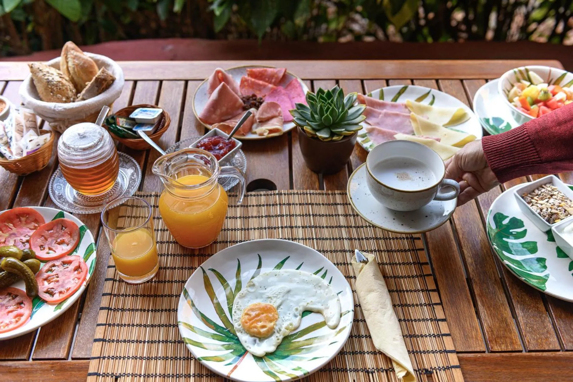 Breakfast in Hotel Rural Las Longueras