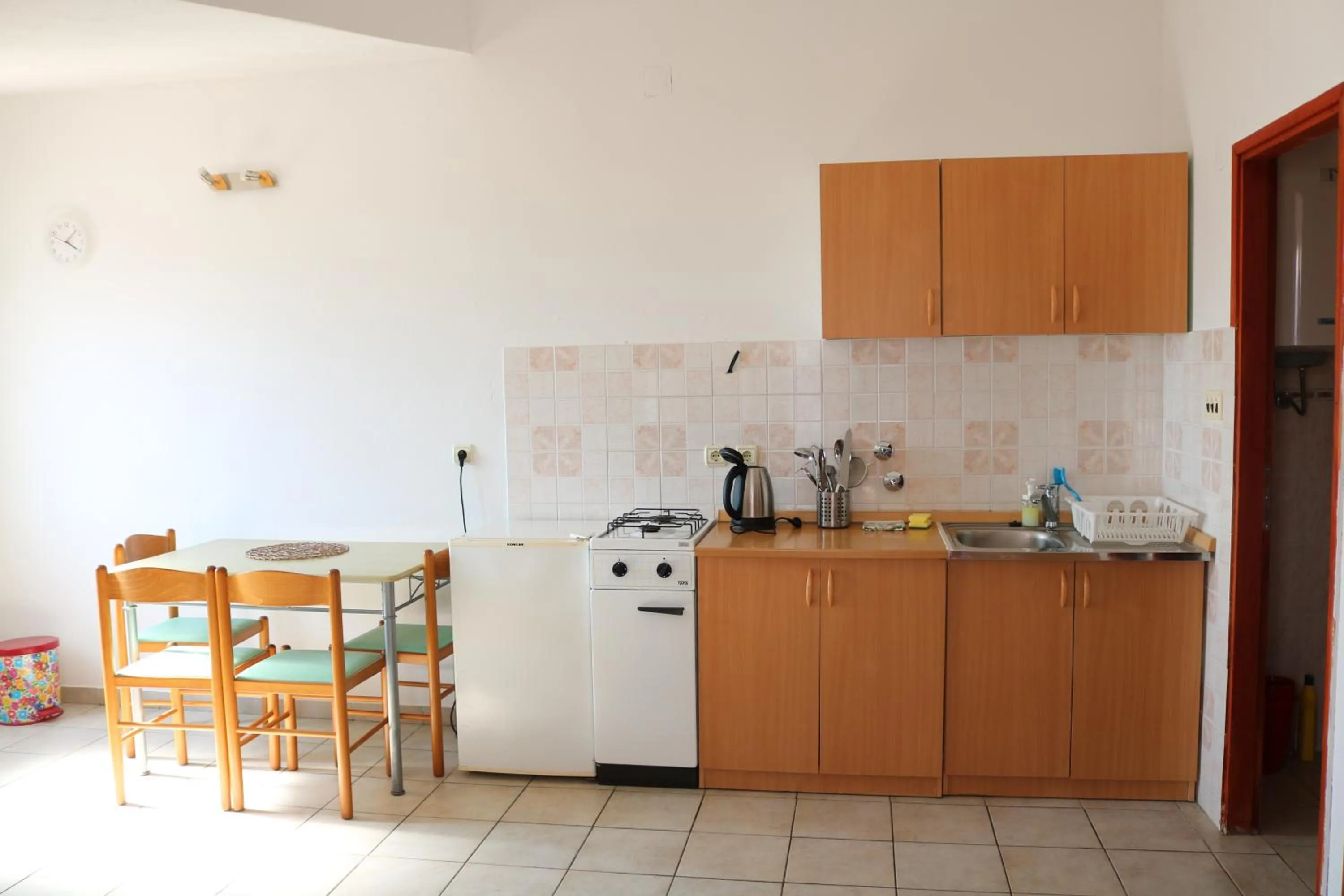 Kitchen or kitchenette in Apartments Niko