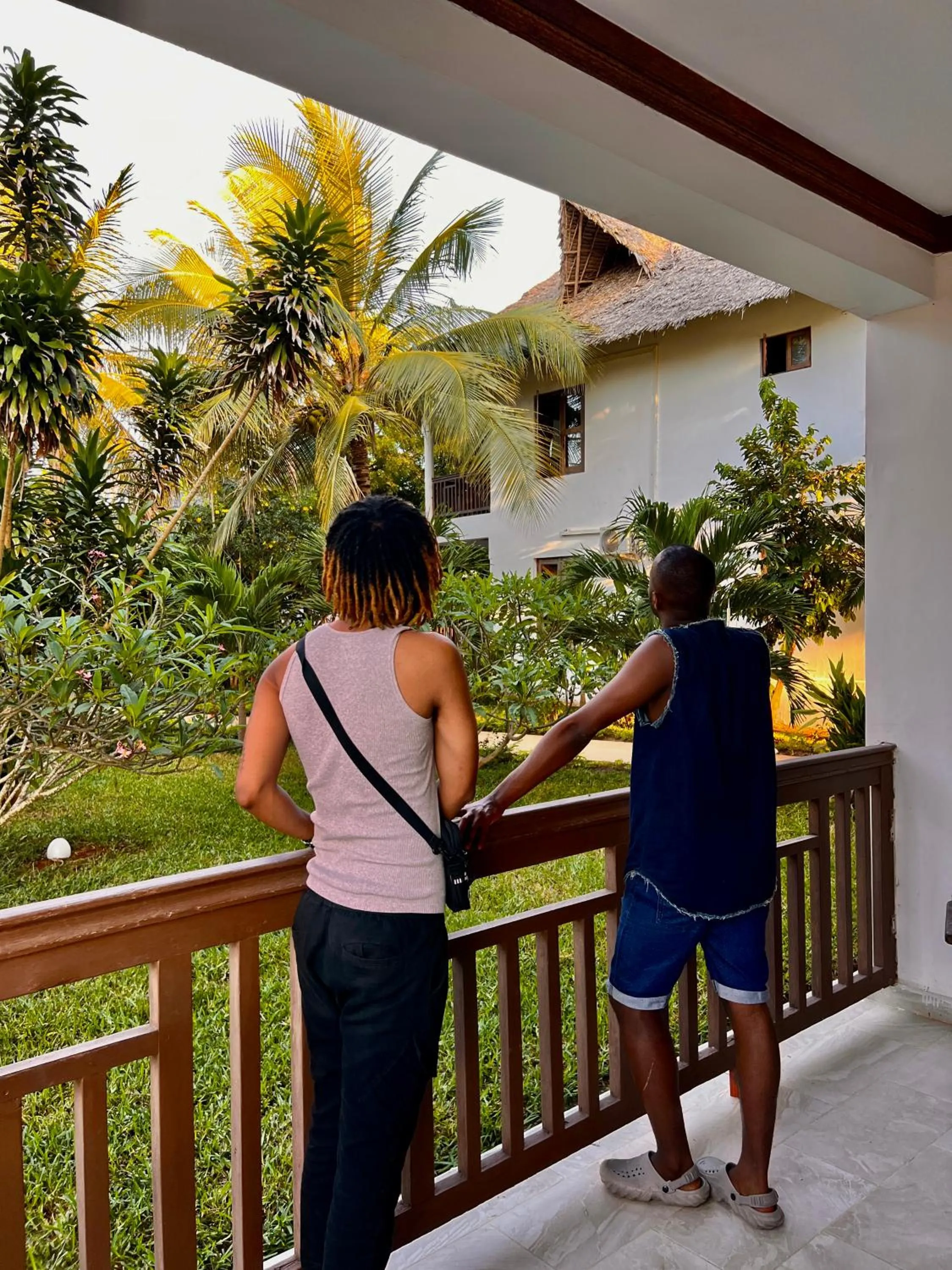 Balcony/Terrace in Zanzibar Bahari Villas