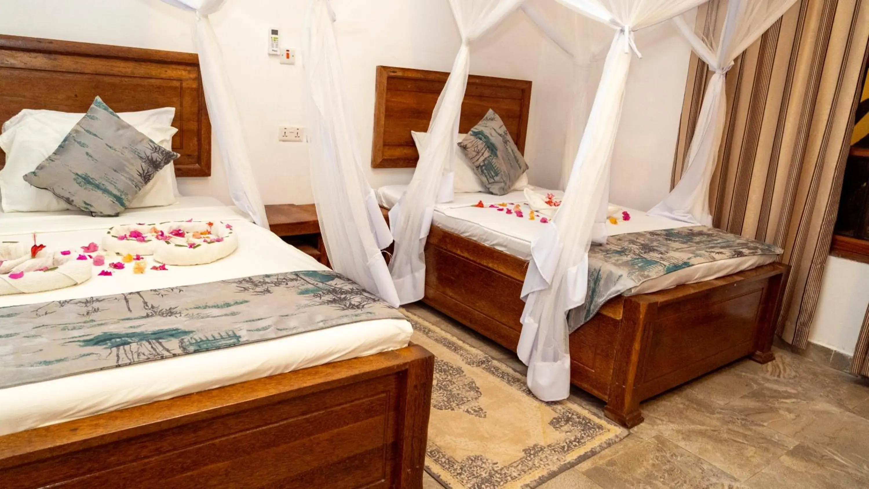 Standard Twin Room in Zanzibar Bahari Villas Standard Twin Room in Zanzibar Bahari Villas