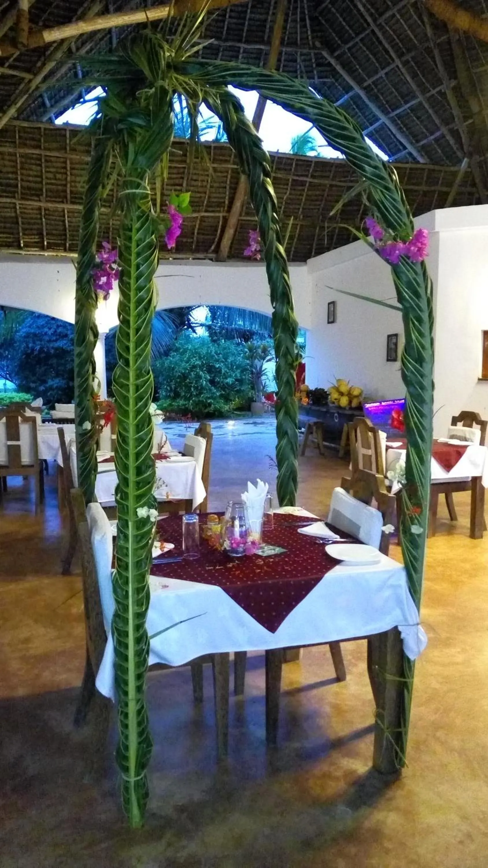 Restaurant/places to eat in Zanzibar Bahari Villas