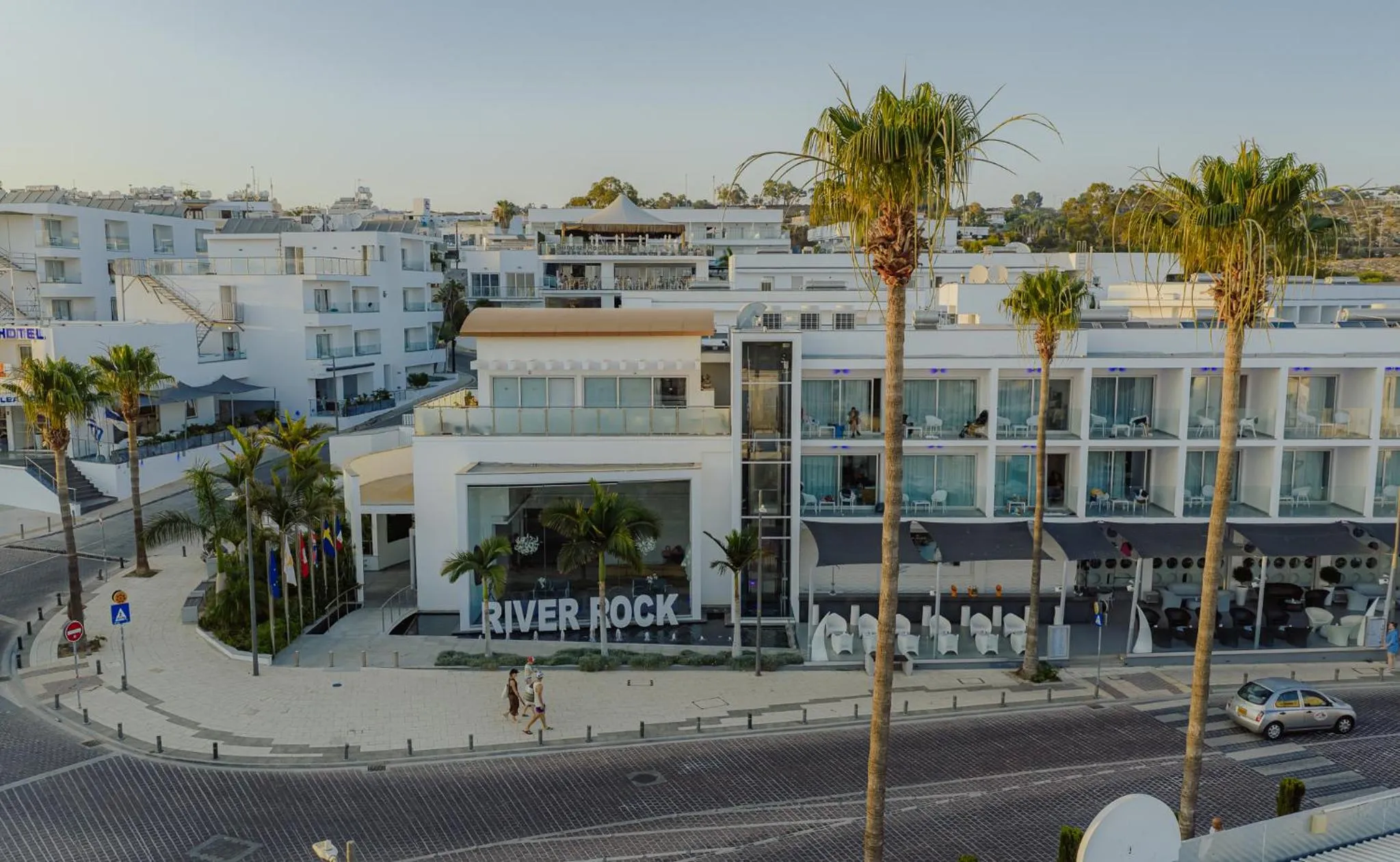 Property building in River Rock Hotel