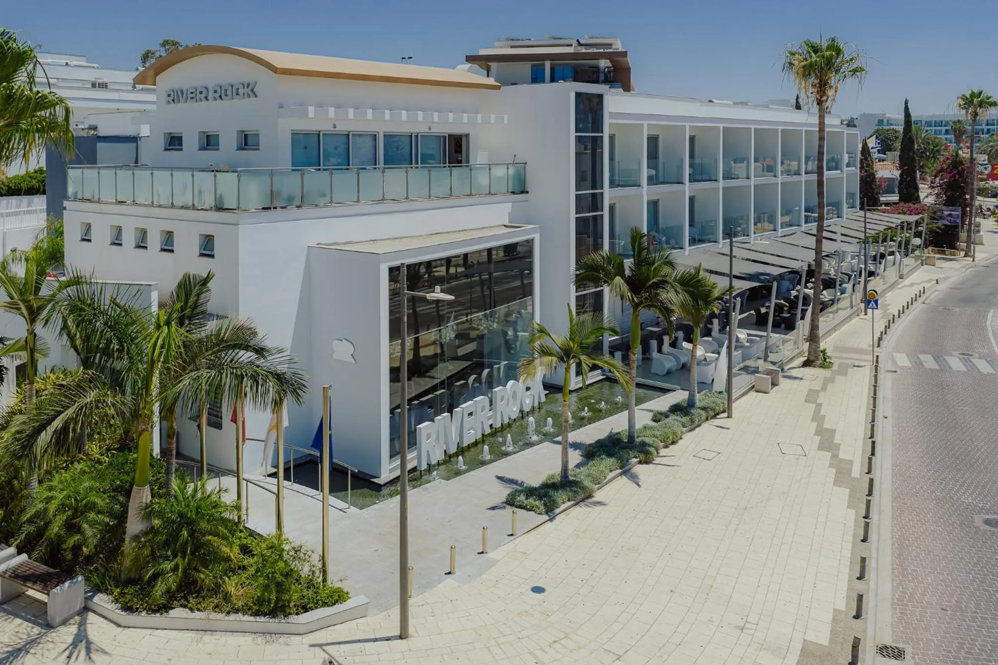 Property building in River Rock Hotel