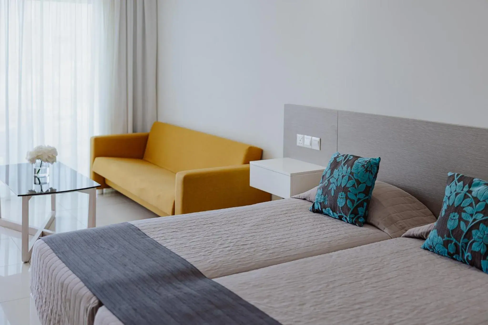 Decorative detail, Bed in River Rock Hotel Decorative detail, Bed in River Rock Hotel