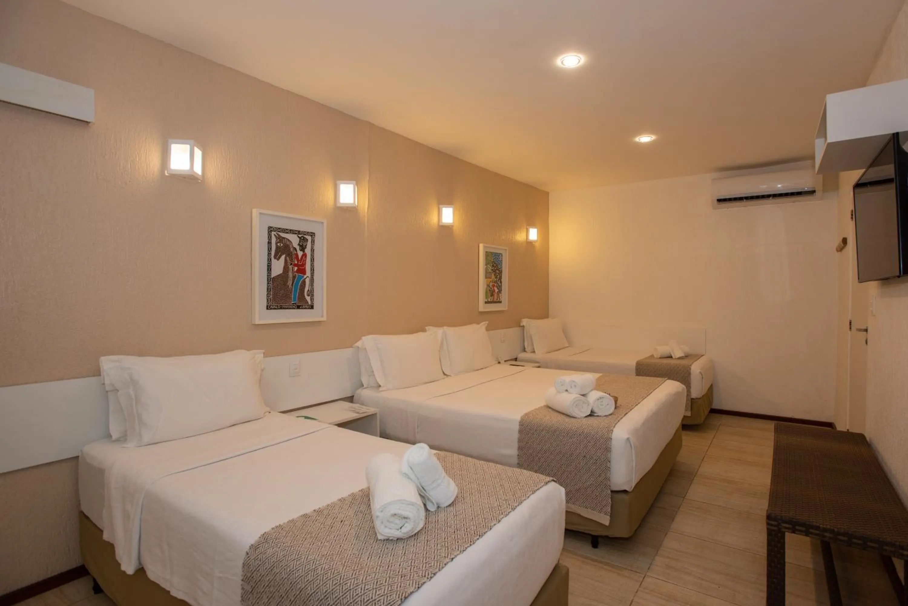 Bedroom, Bed in Pousada Malibu