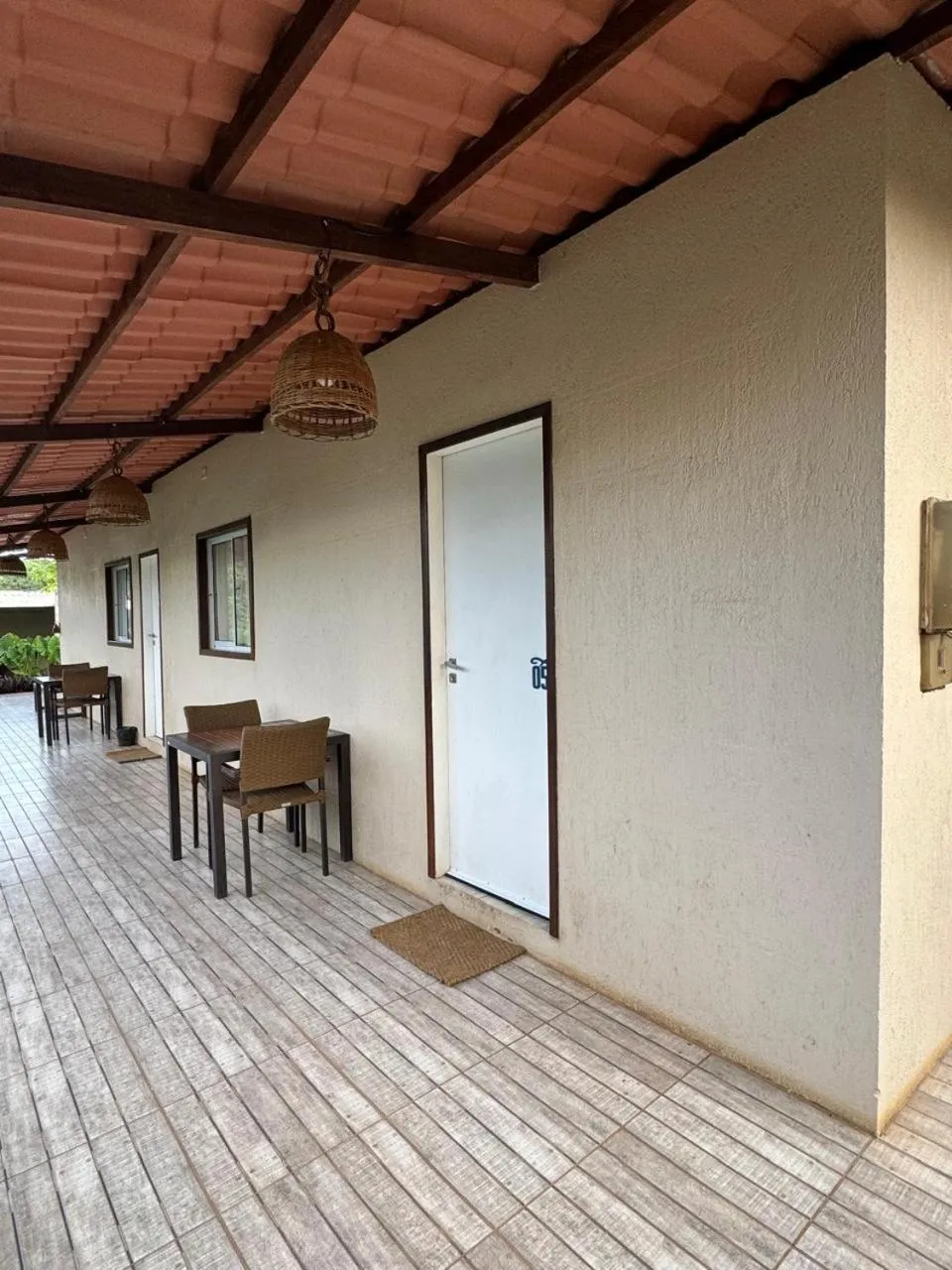 Patio in Pousada Malibu