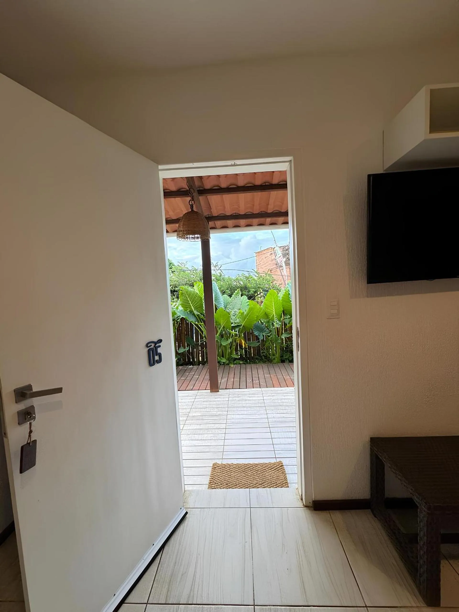 Bedroom in Pousada Malibu