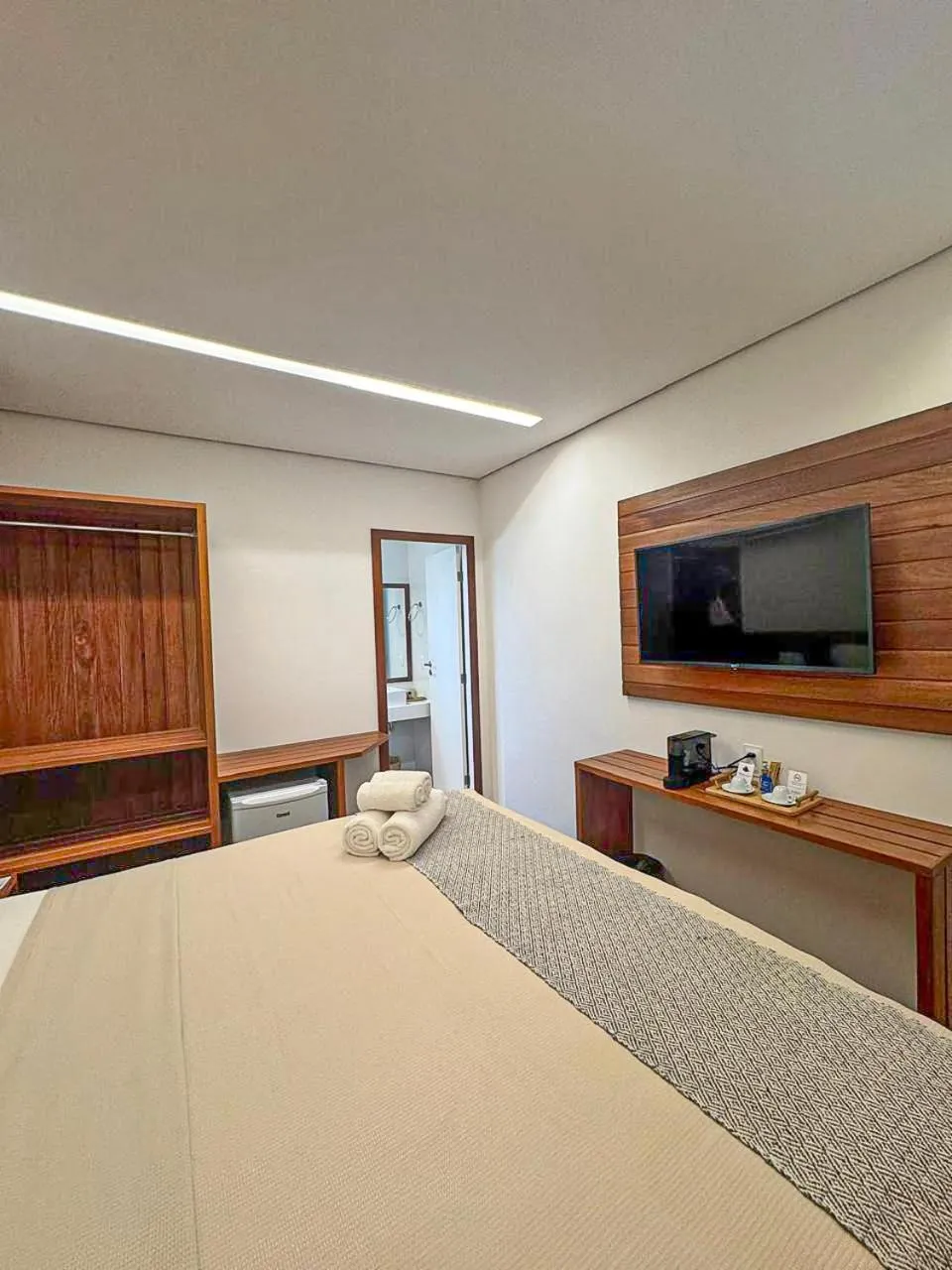 Bedroom, Bed in Pousada Malibu