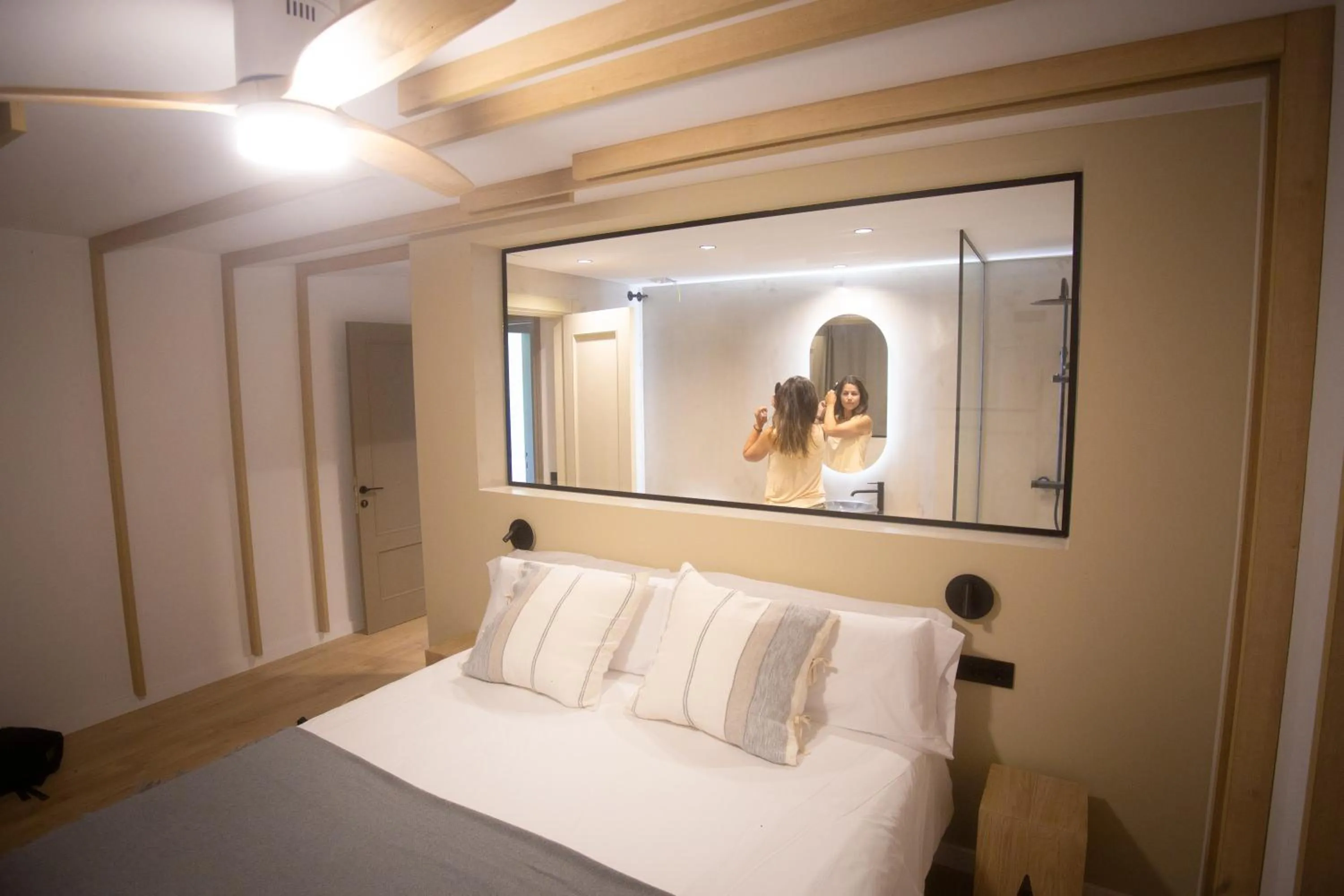 Bed in L'indret del Pedraforca Adults Only