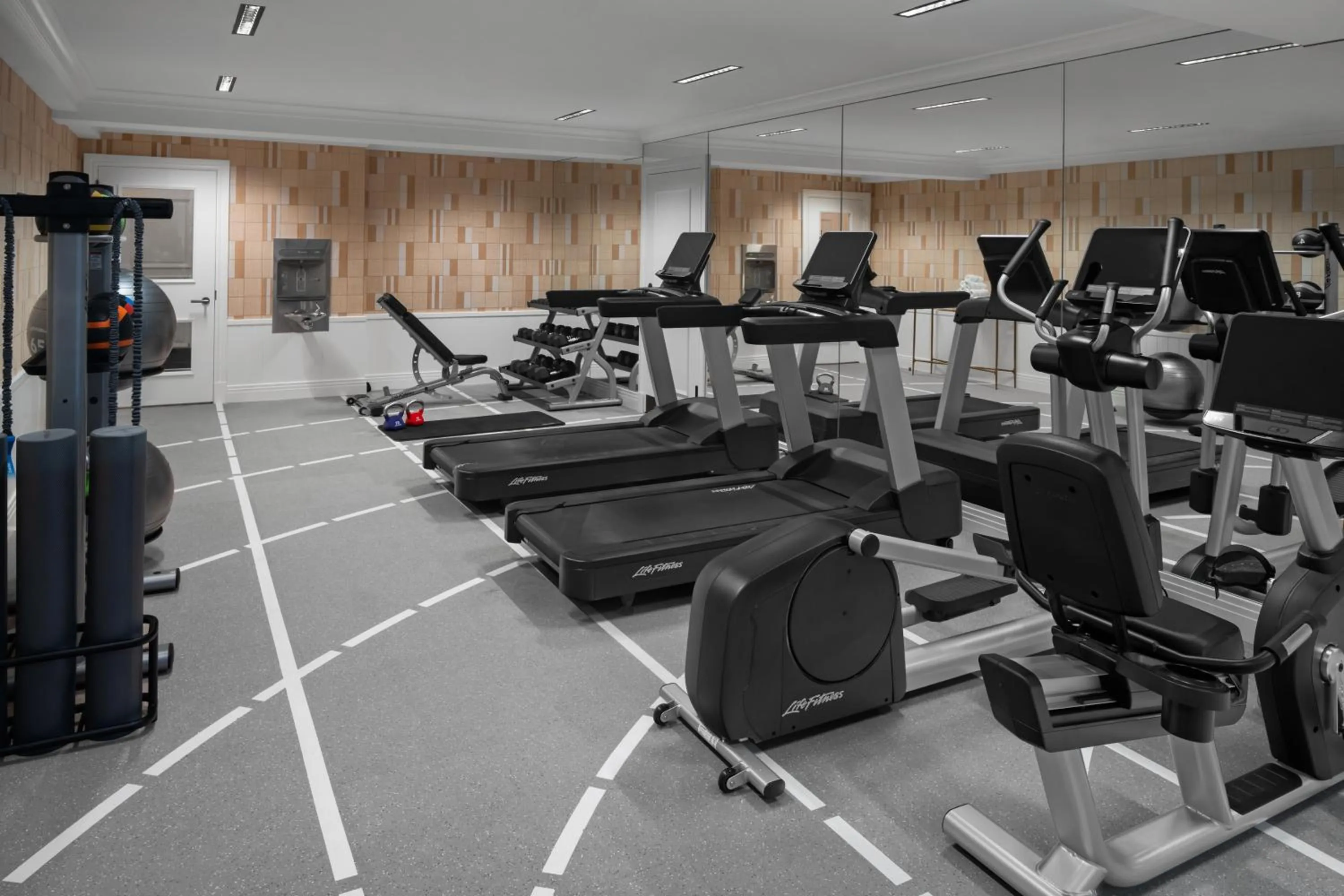 Fitness centre/facilities in Palm House Hotel Palm Beach