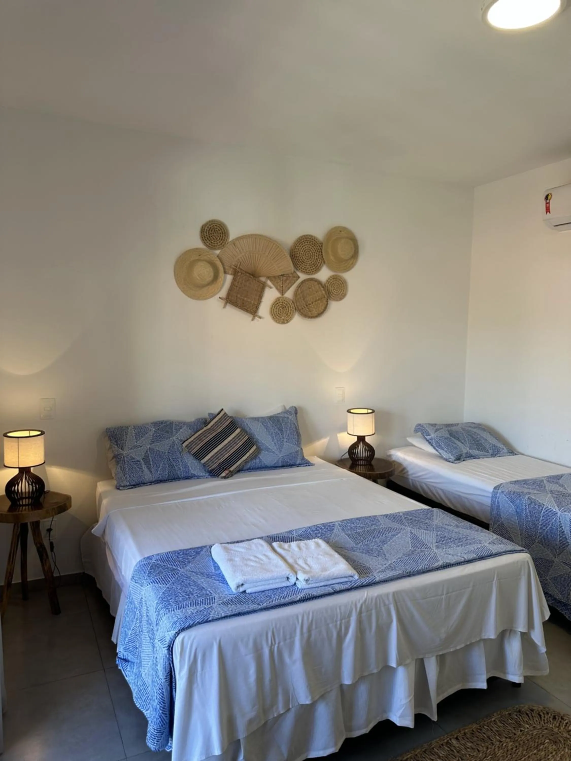 Bed in Pousada Isabel Araújo