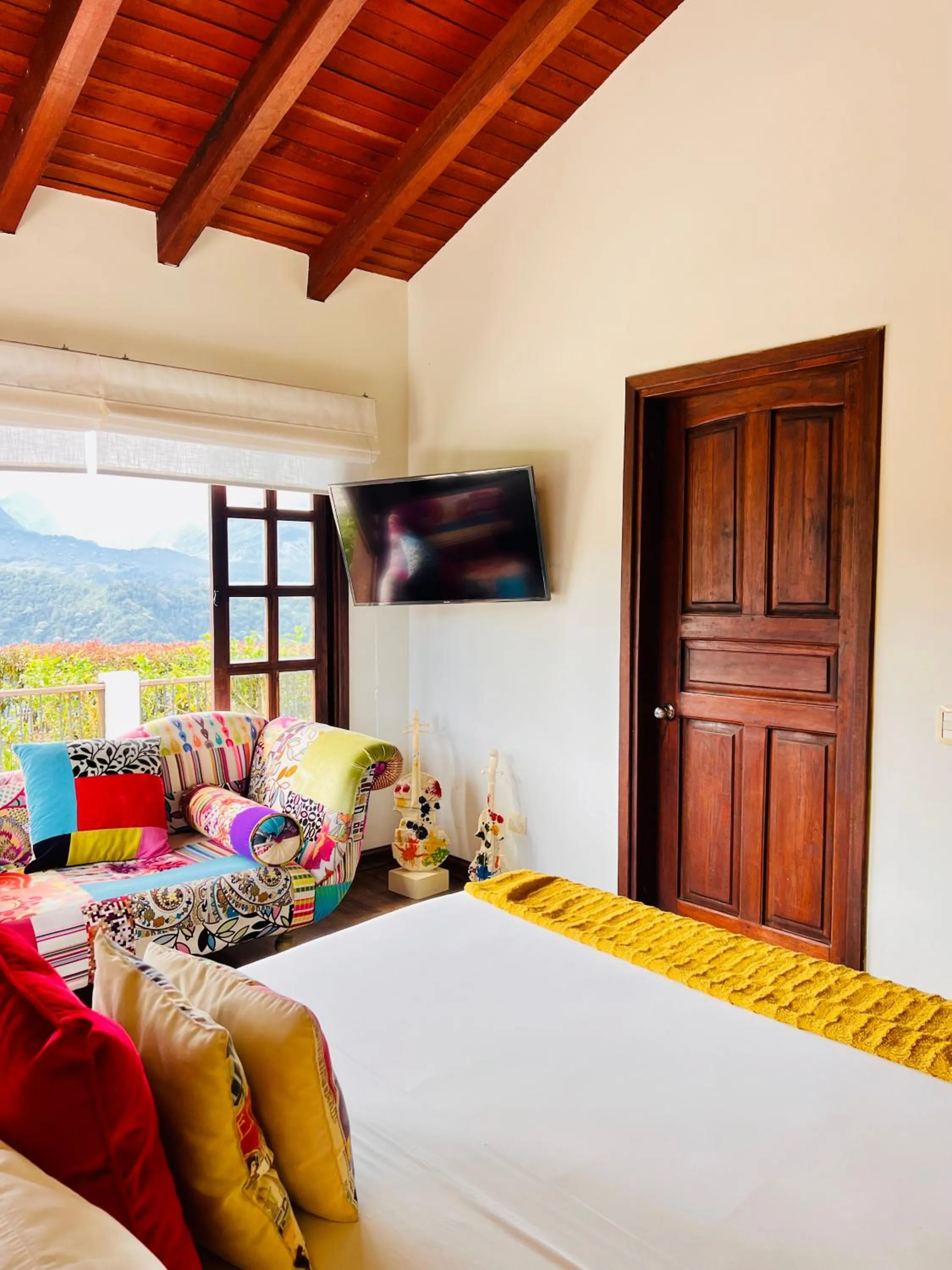 Bed in Hotel Reserva Monarca