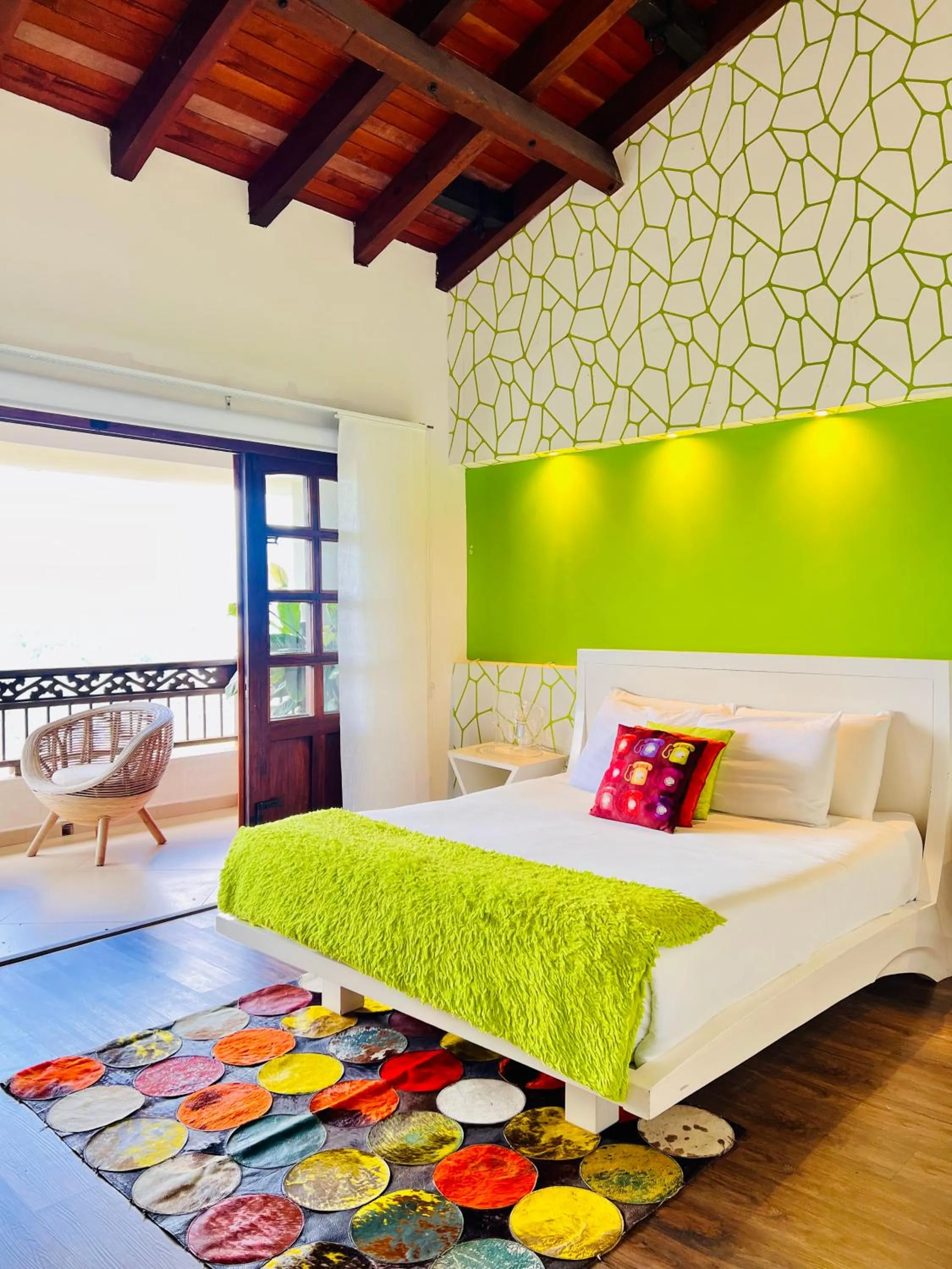 Bed in Hotel Reserva Monarca