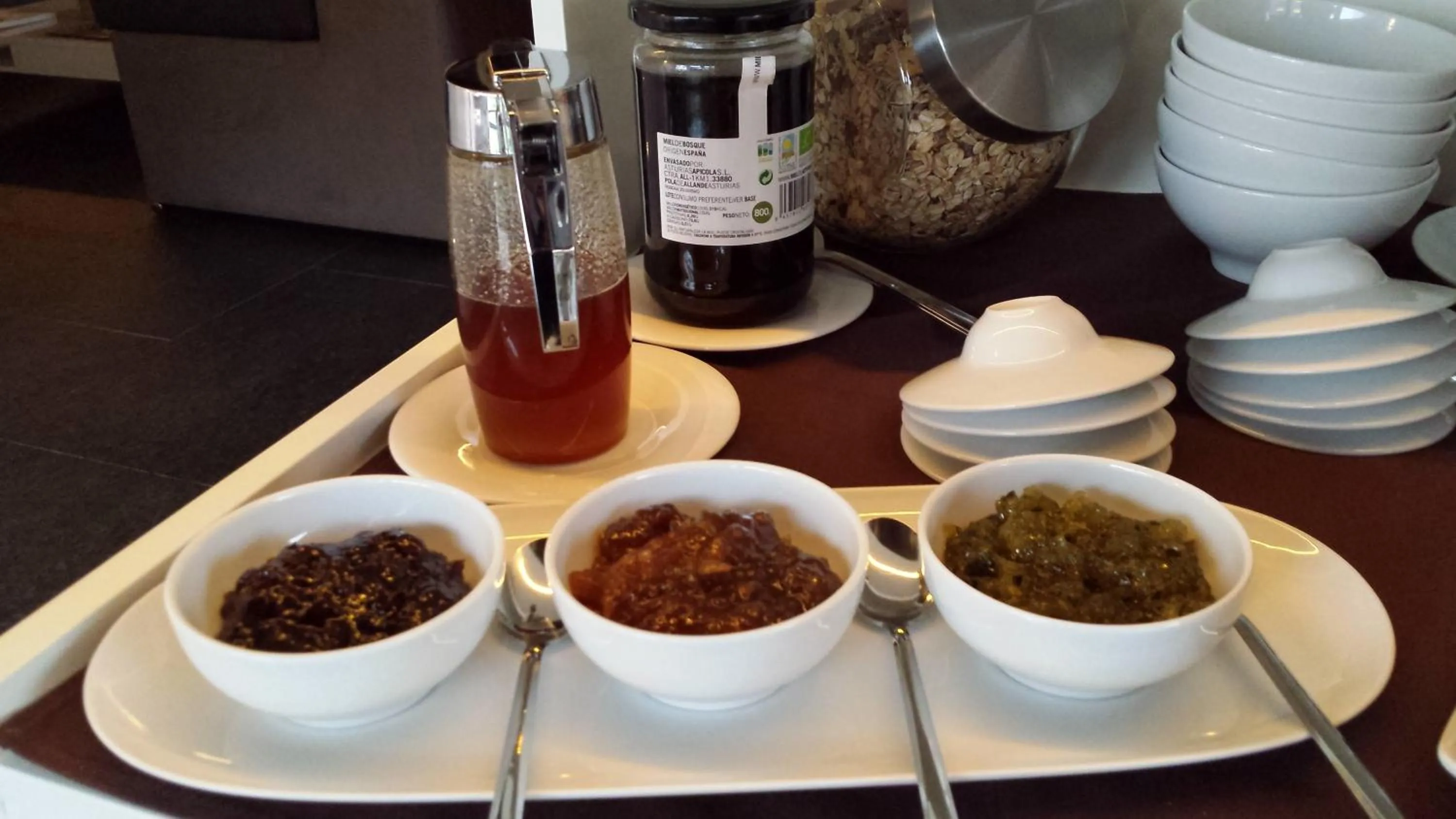 Buffet breakfast in Finca Portizuelo