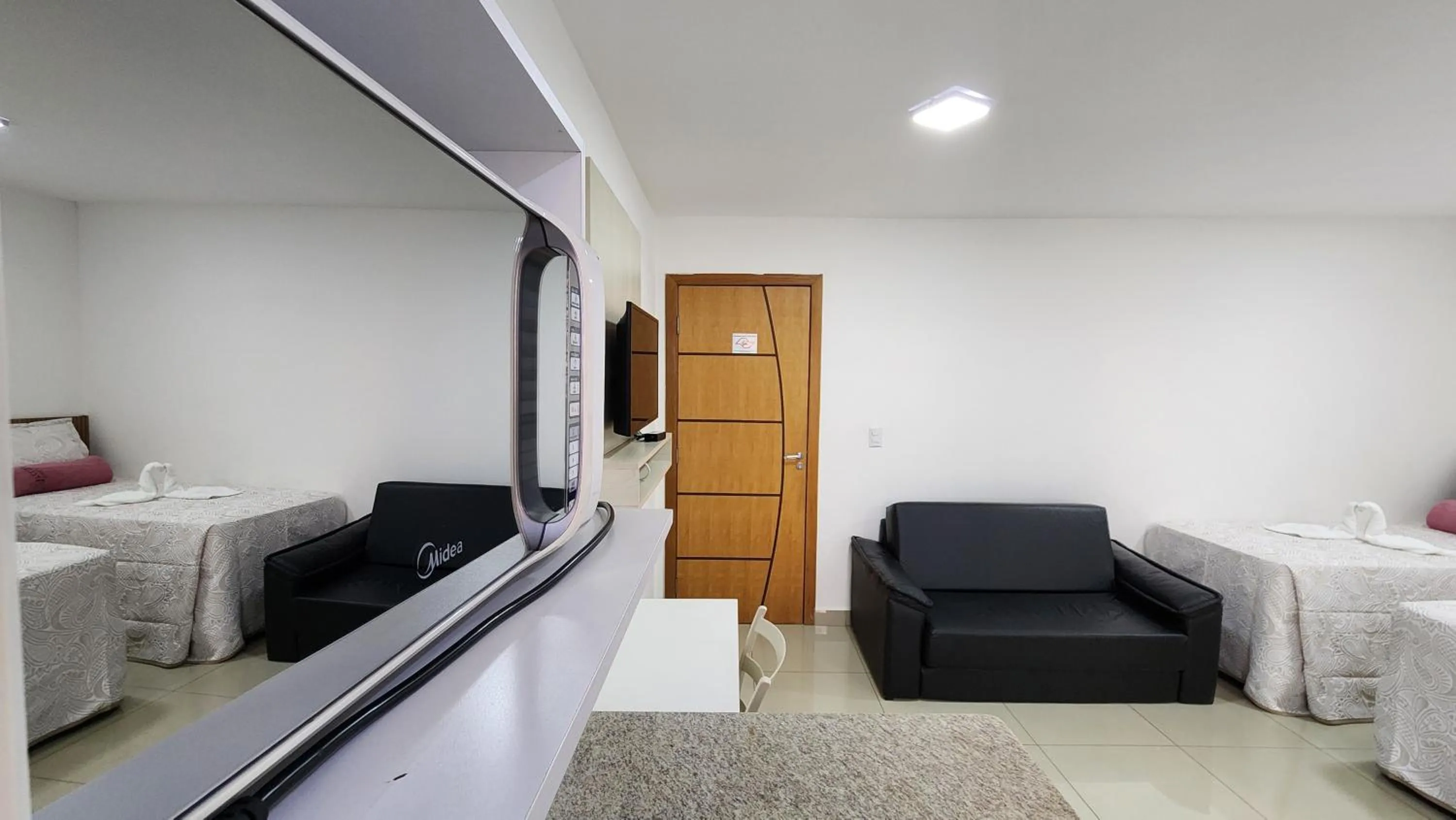 Bed in Hotel Areião