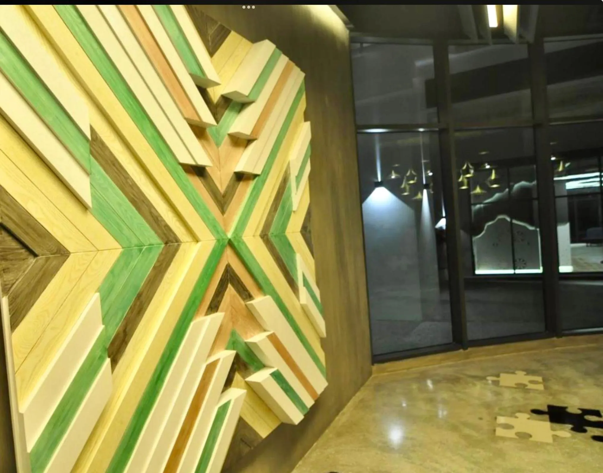 Decorative detail in ARTE Plus, Jalan Ampang