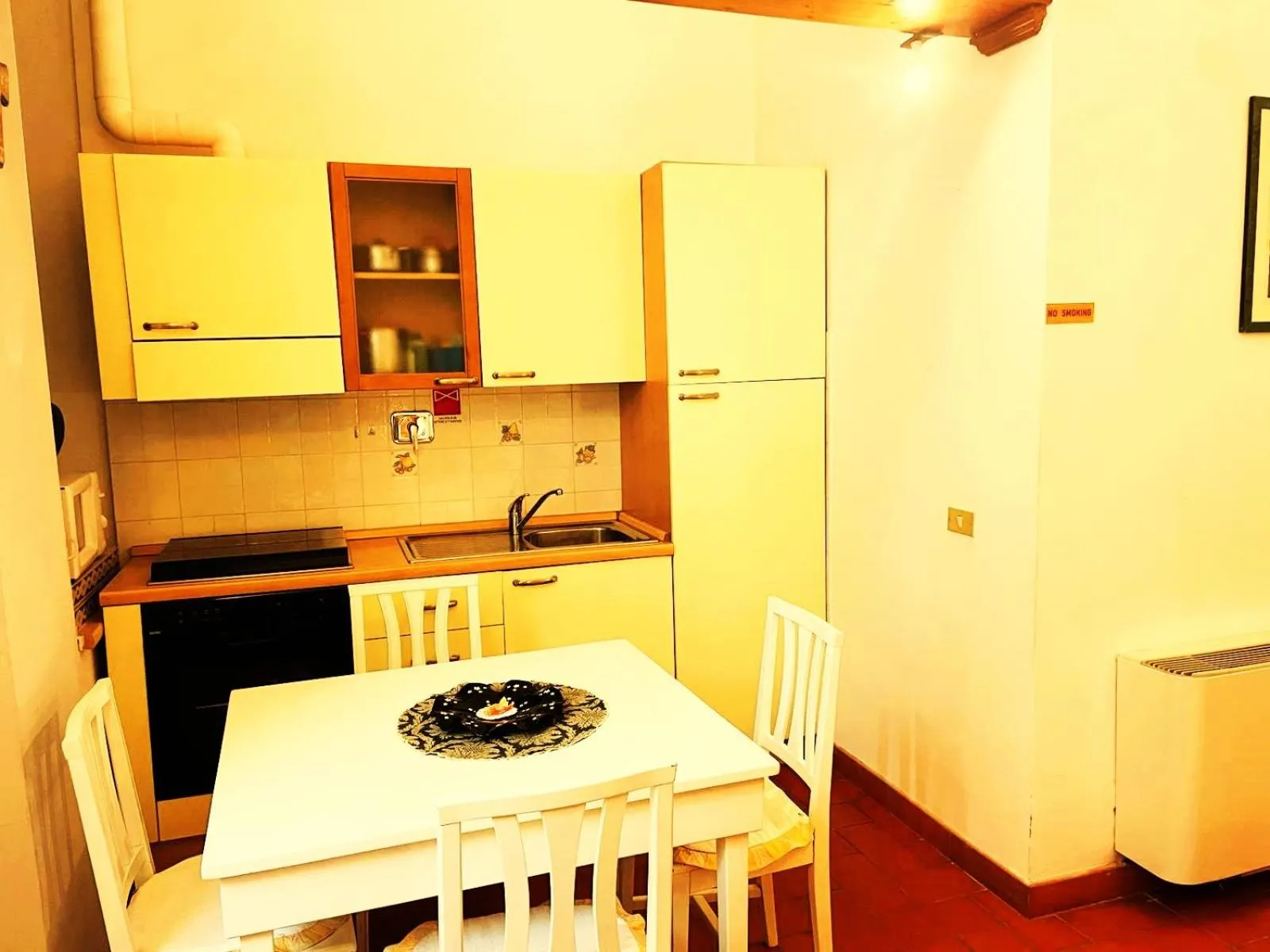 Kitchen or kitchenette in Hotel Residence La Contessina
