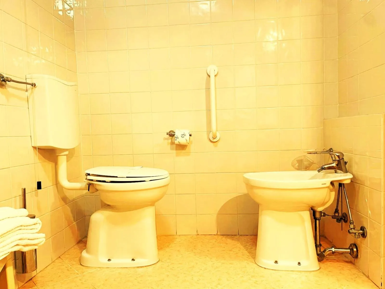 Toilet in Hotel Residence La Contessina