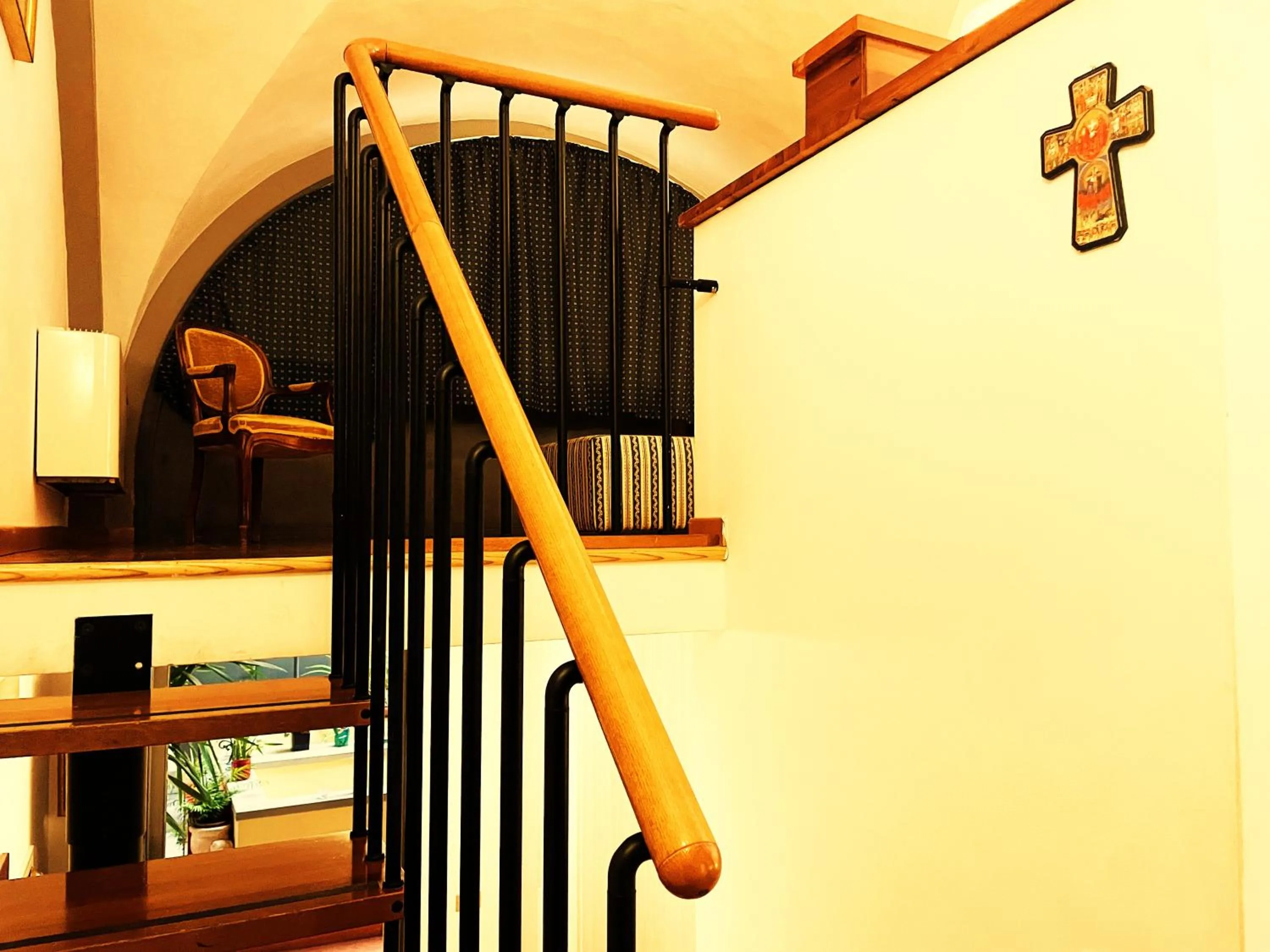 Seating area in Hotel Residence La Contessina