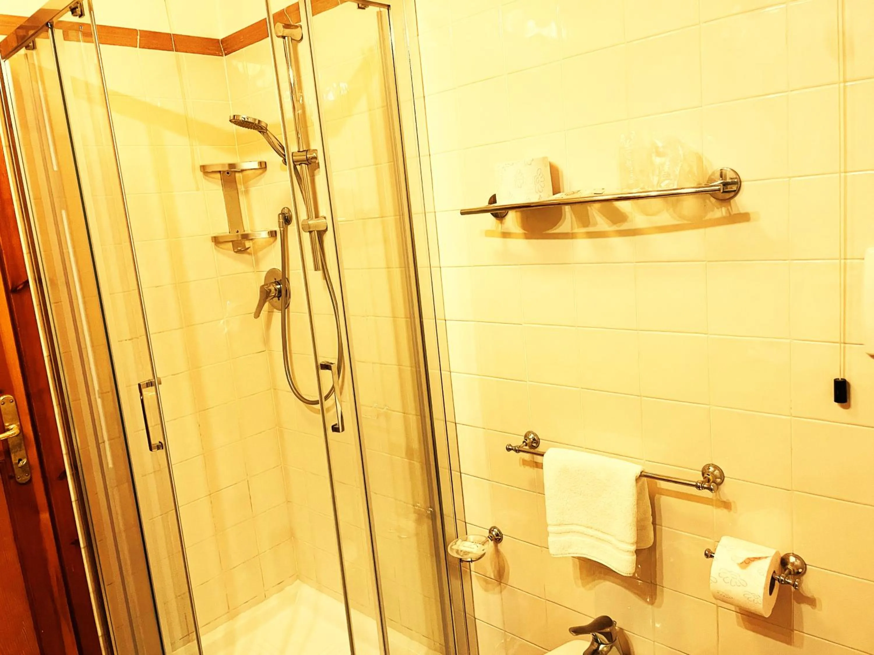 Shower in Hotel Residence La Contessina