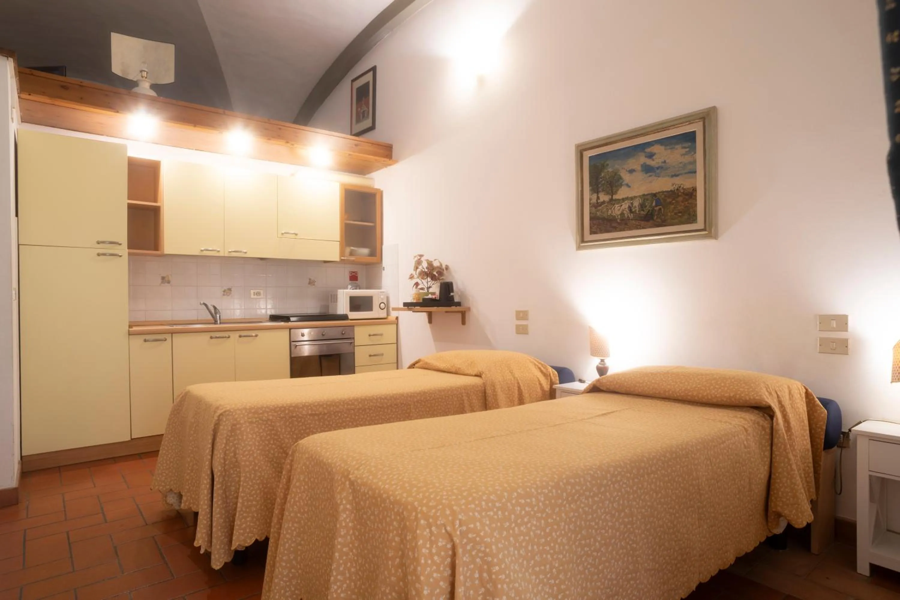 Bed in Hotel Residence La Contessina