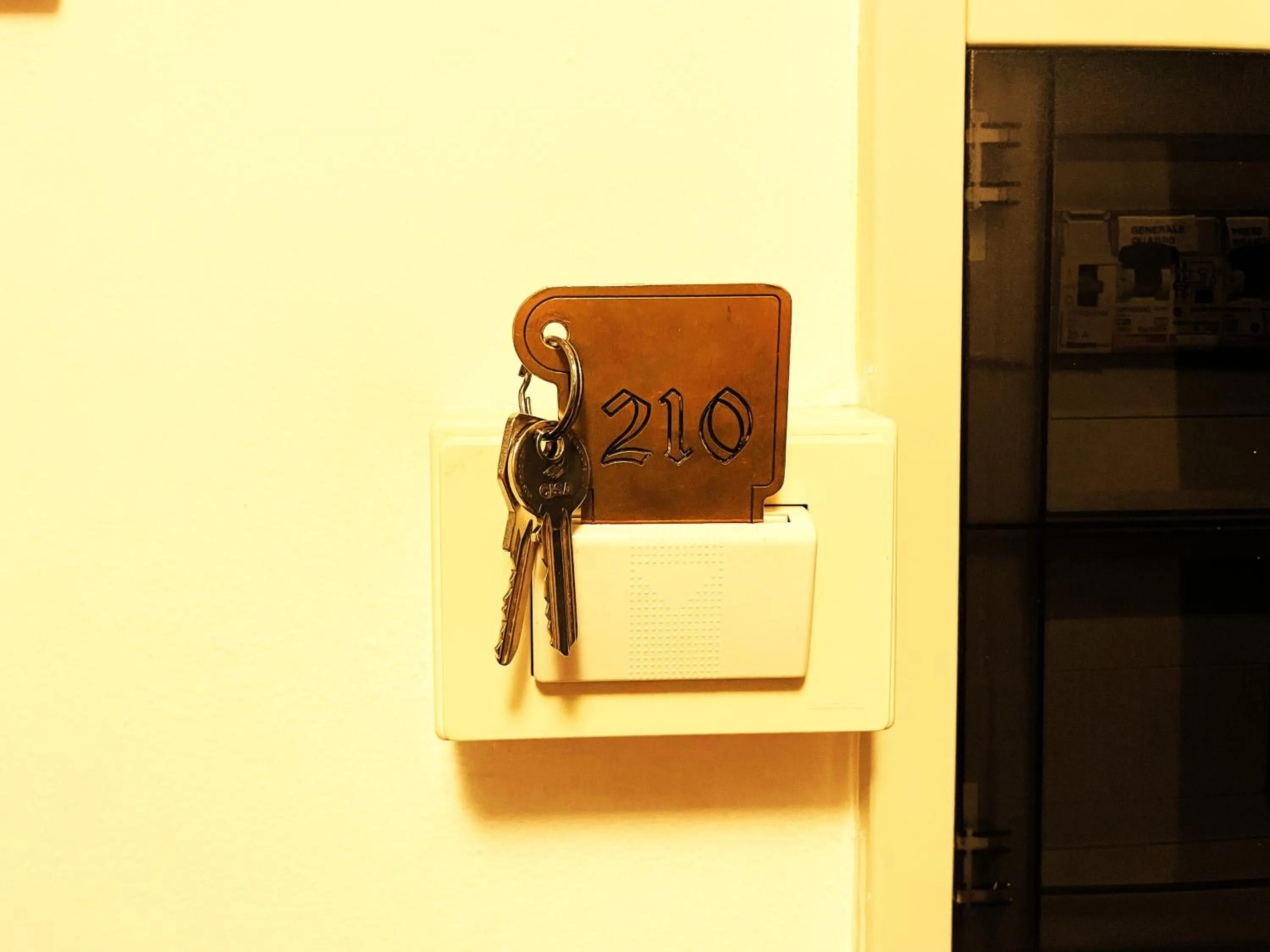 Text overlay in Hotel Residence La Contessina