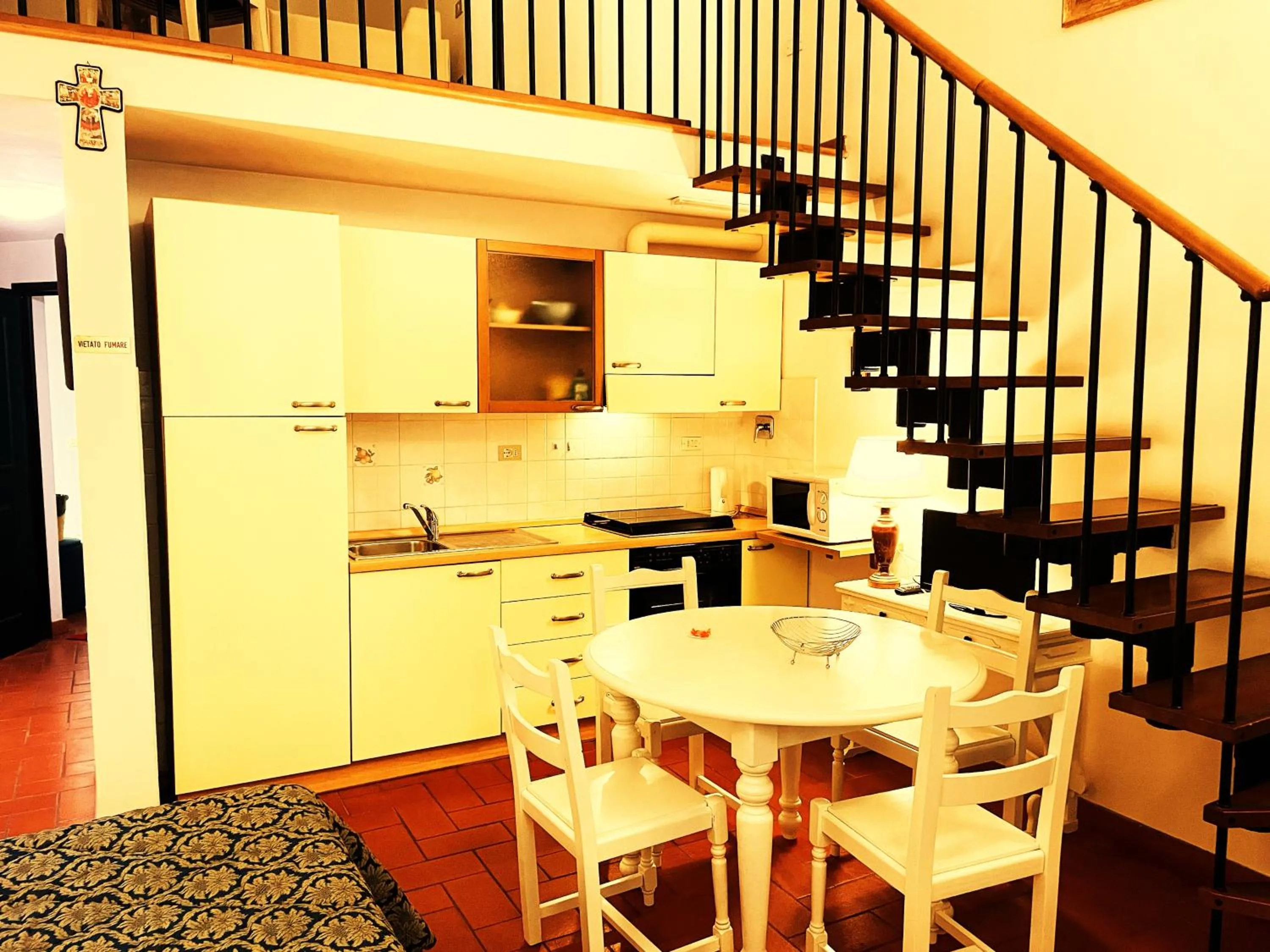 Kitchen or kitchenette in Hotel Residence La Contessina