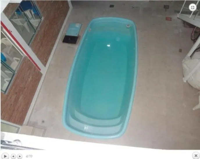 Swimming pool in Pousada PG One