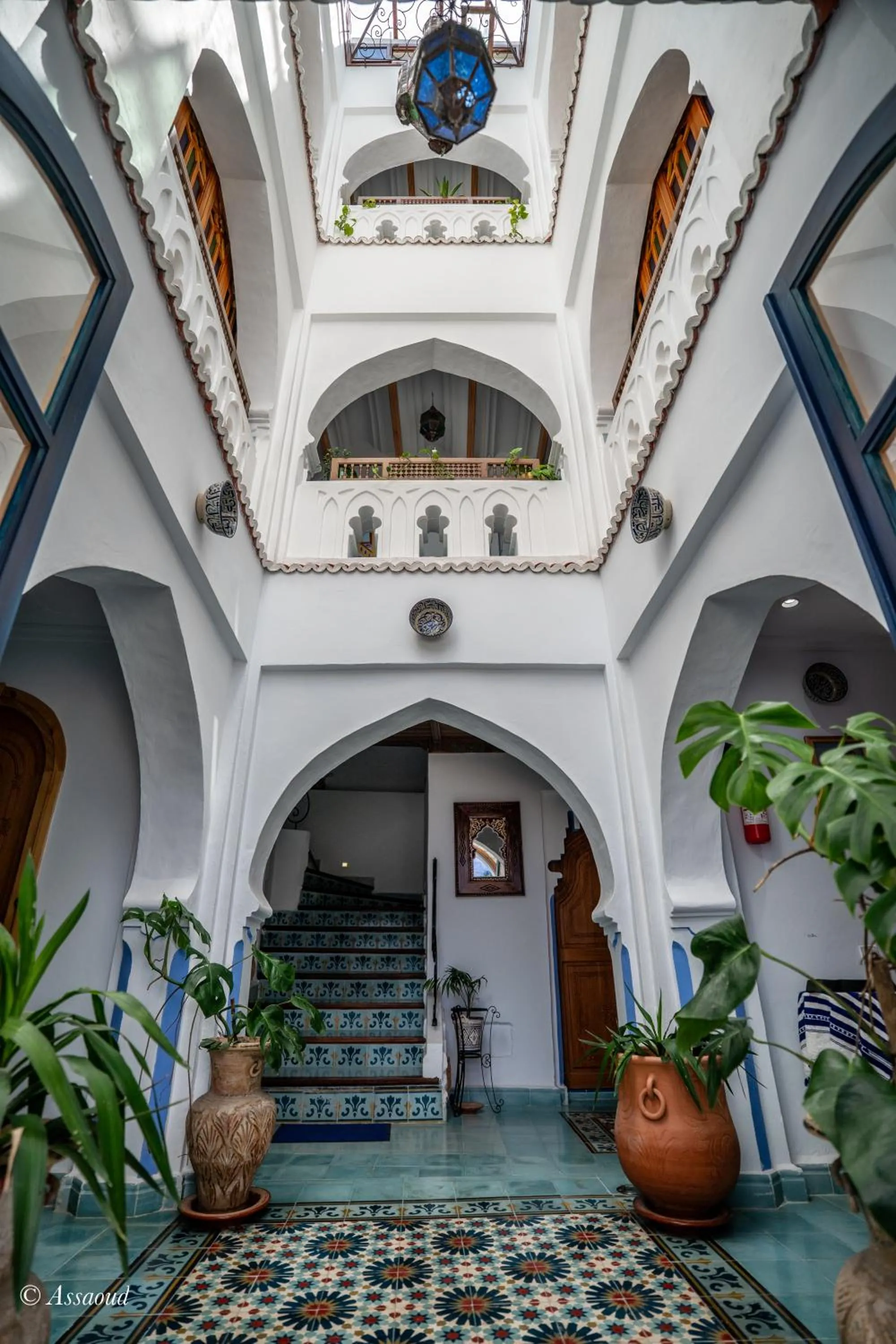 Living room in Riad ALHAMBRA